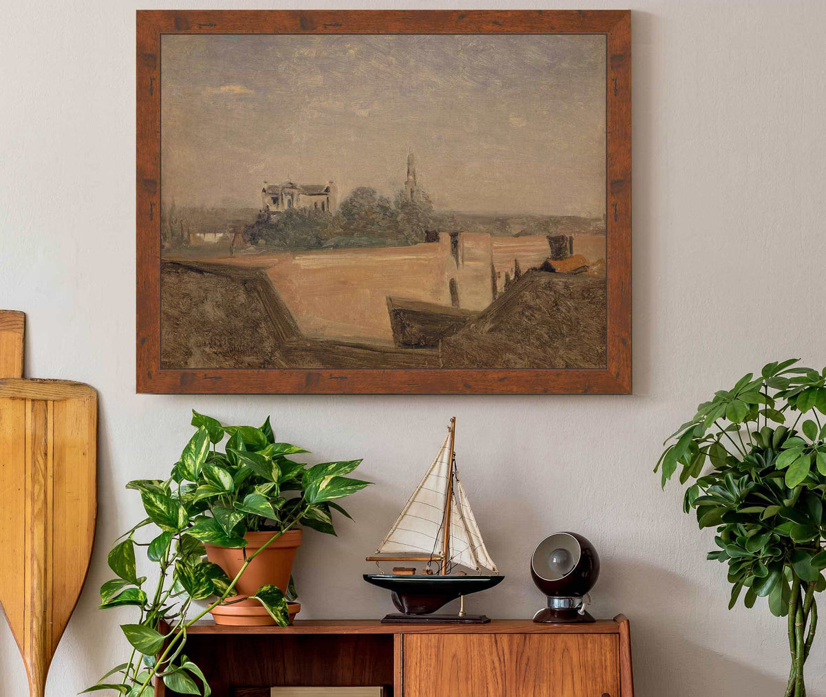 The Ramparts Of Arras by Jean Baptiste Camille Corot