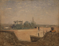 The Ramparts Of Arras by Jean Baptiste Camille Corot