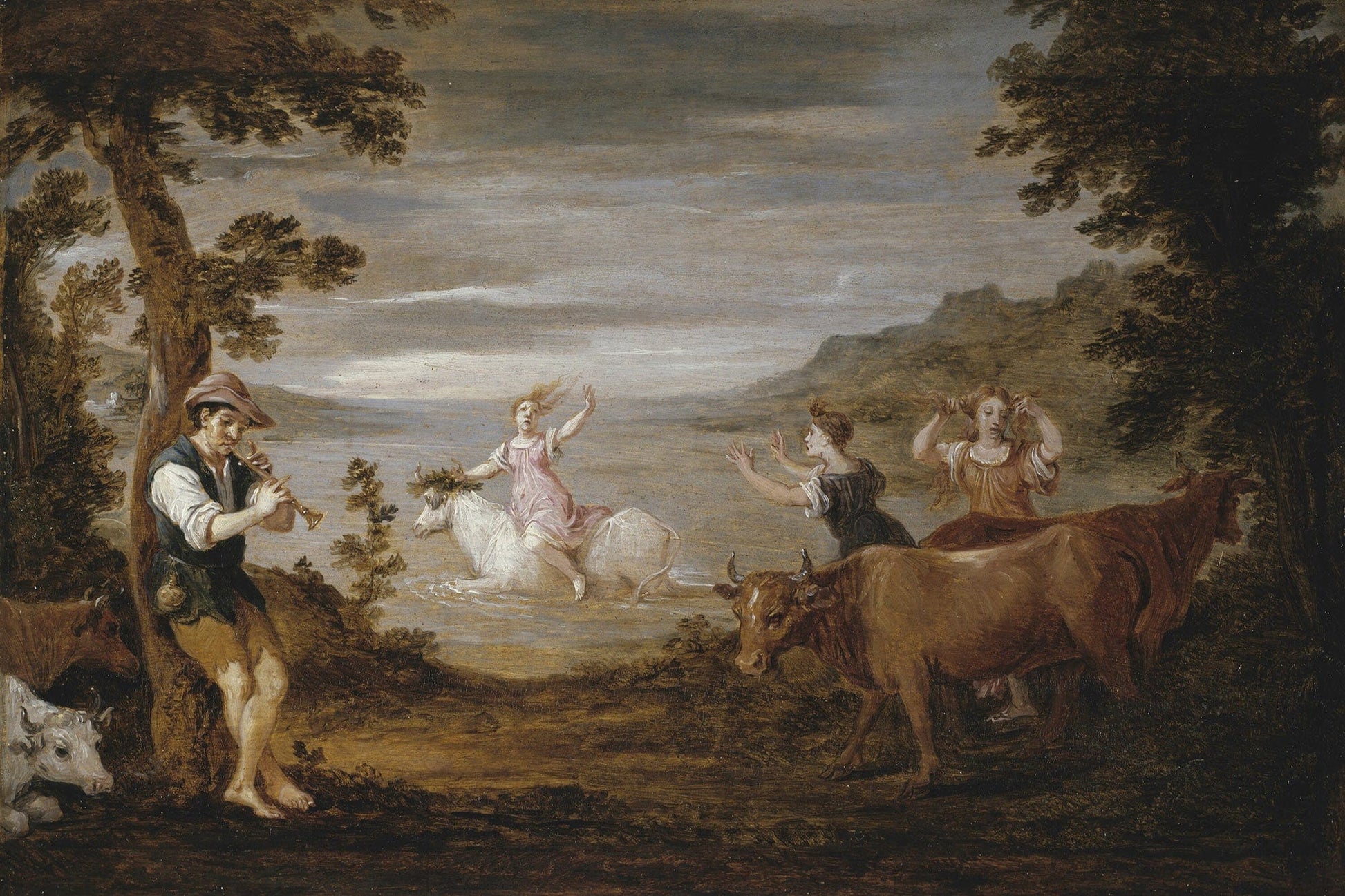 The Rape Of Europa by David Teniers The Younger