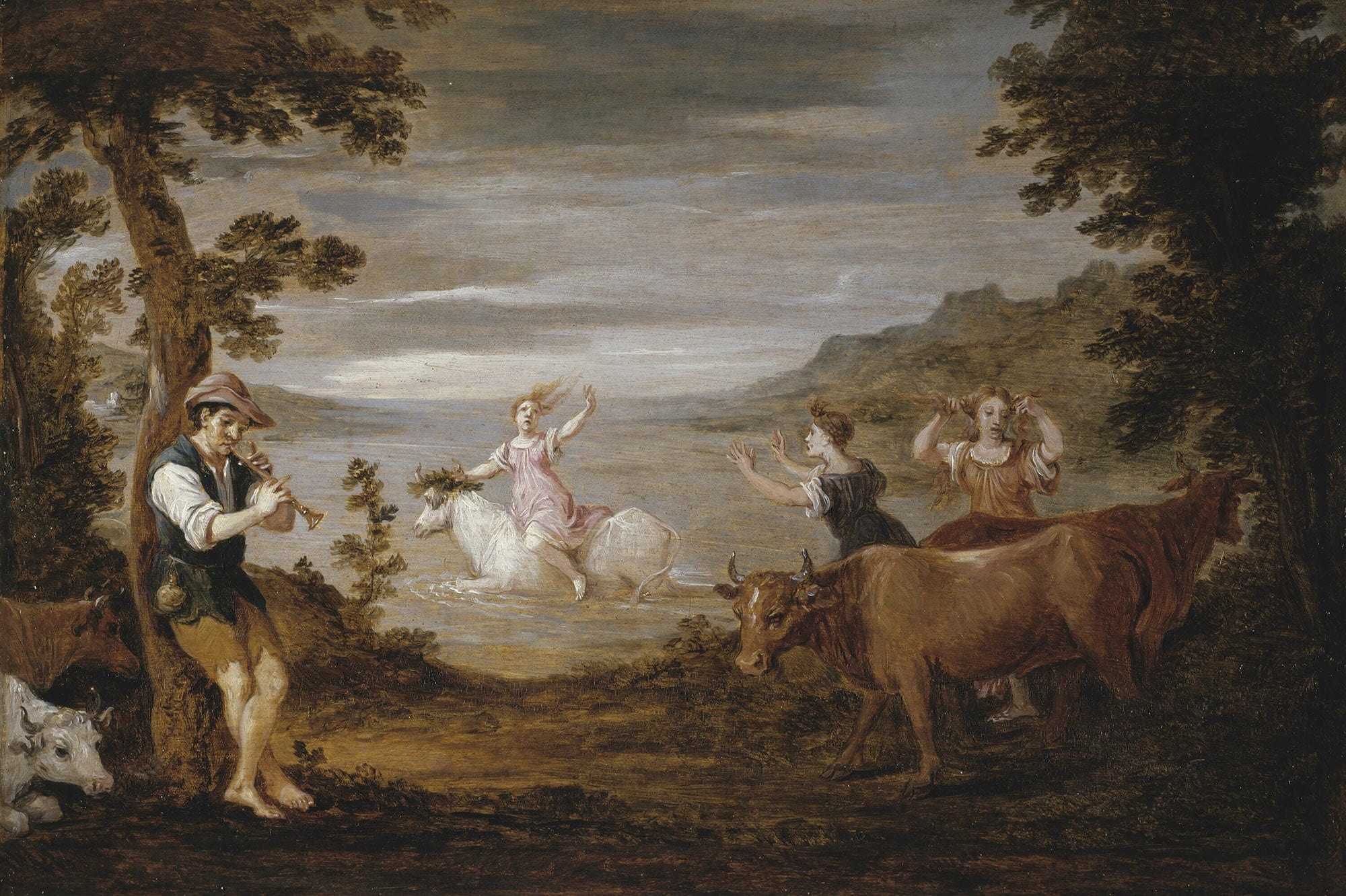 The Rape Of Europa by David Teniers The Younger