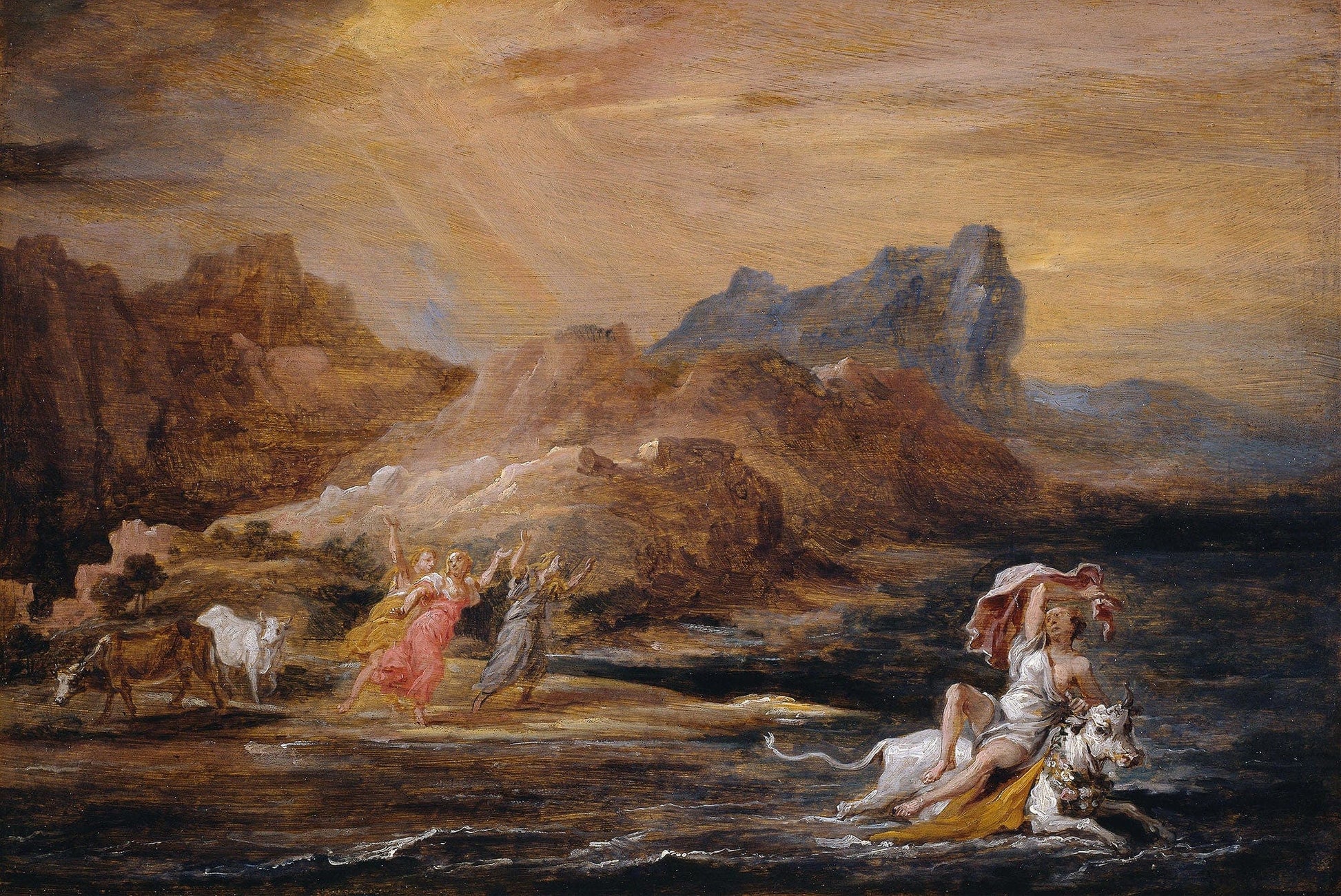 The Rape Of Europa by David Teniers The Younger