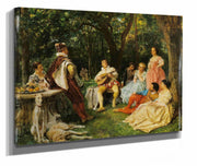 The Recital by Ernest Meissonier