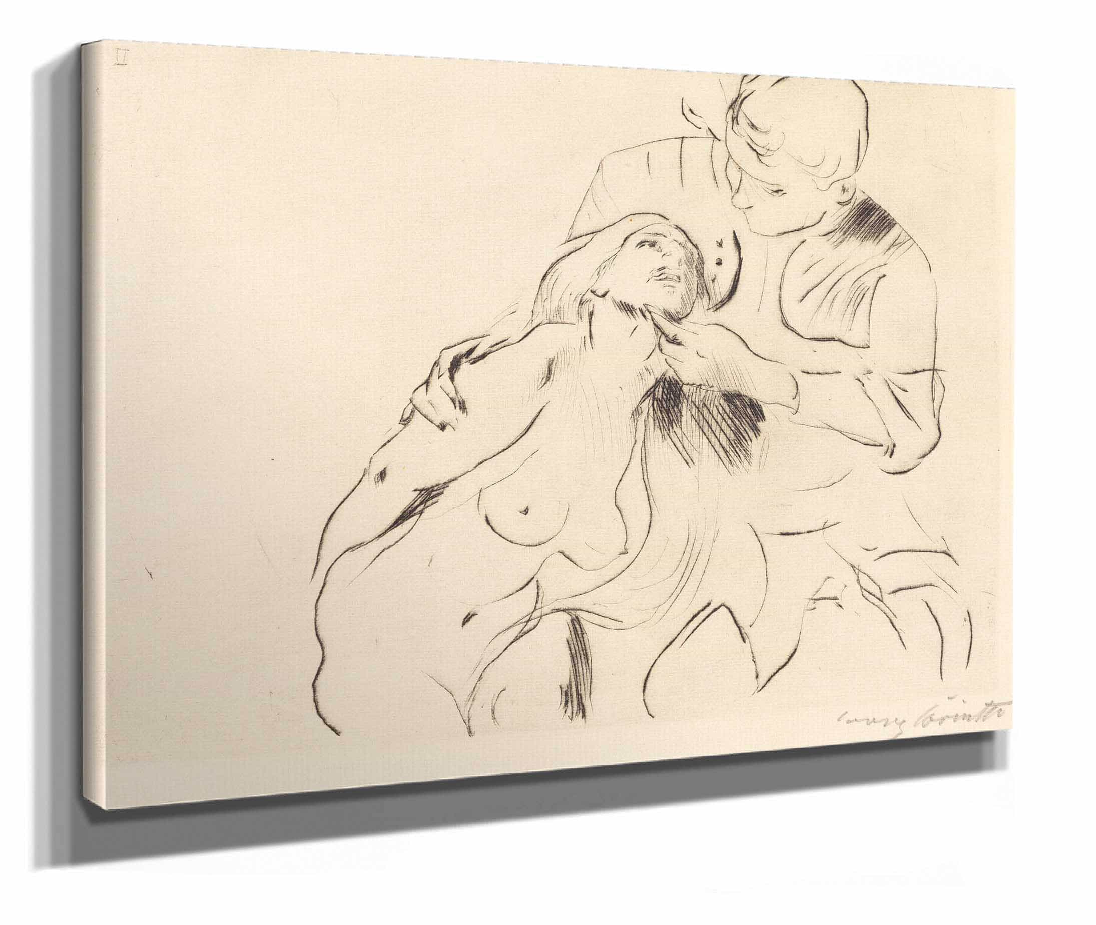 The Reconciliation Versohnung by Lovis Corinth