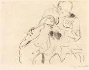 The Reconciliation Versohnung by Lovis Corinth