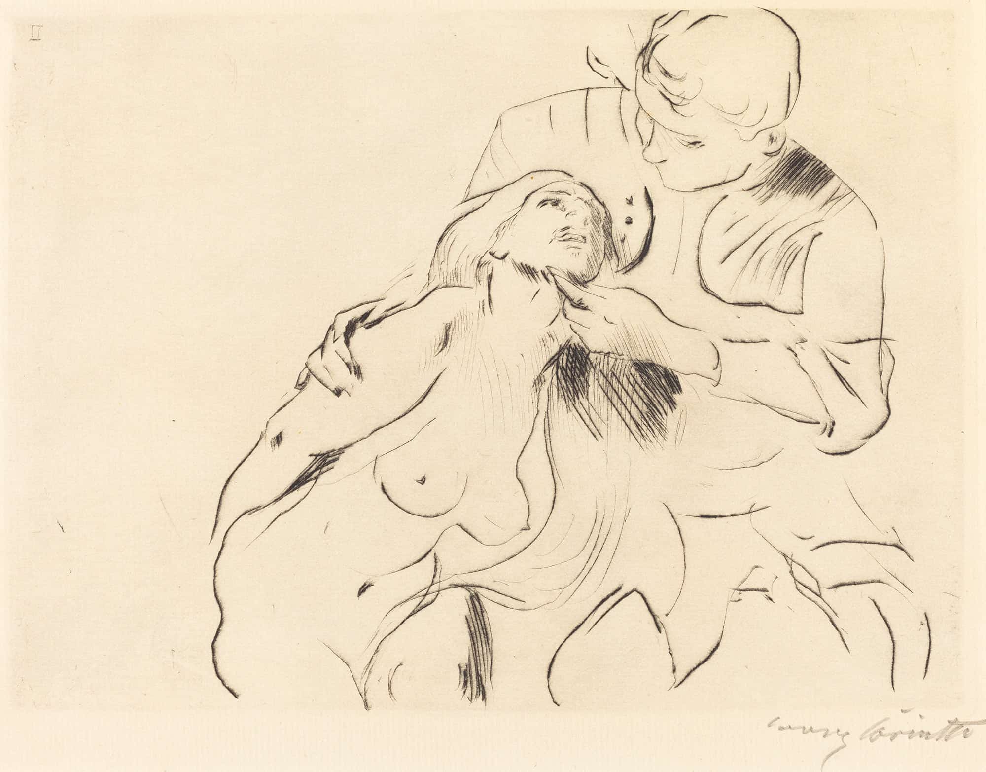 The Reconciliation Versohnung by Lovis Corinth