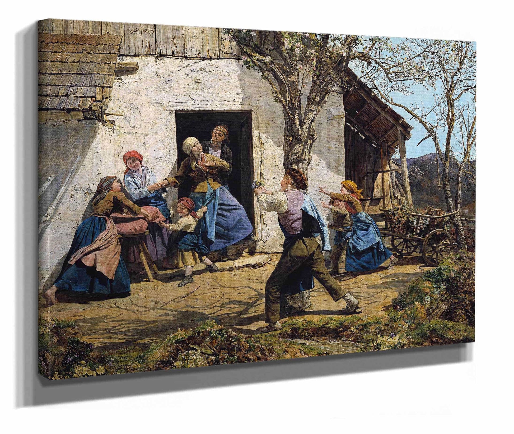 The Recovered by Ferdinand Georg Waldmuller