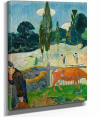 The Red Cow by Paul Gauguin
