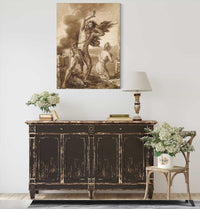 The Rejection Of Cains Sacrifice Genesis Iv by Sir John Everett Millais