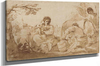 The Rest On The Flight Into Egypt by Guercino