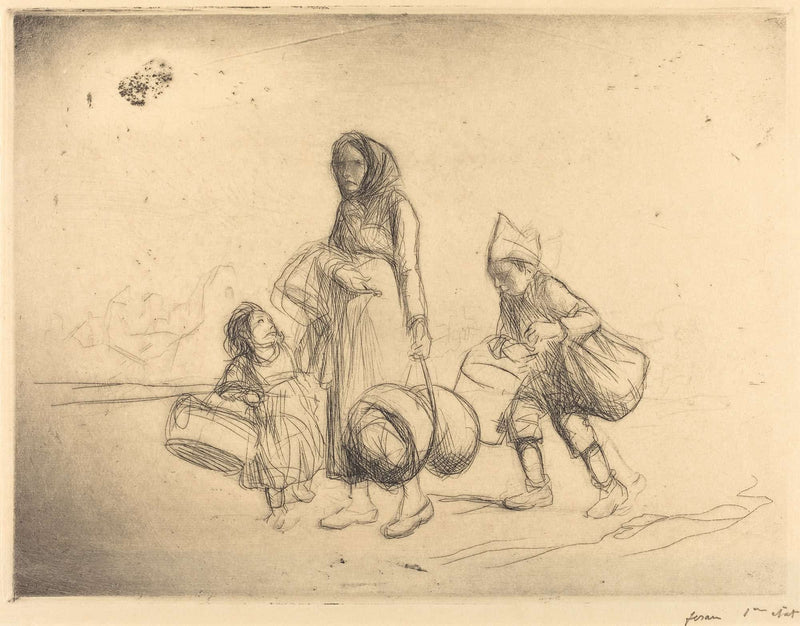 The Return Home by Jean Louis Forain