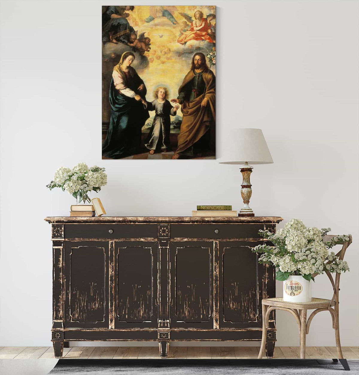 The Return Of The Holy Family From Egypt by Bartolome Esteban Murillo