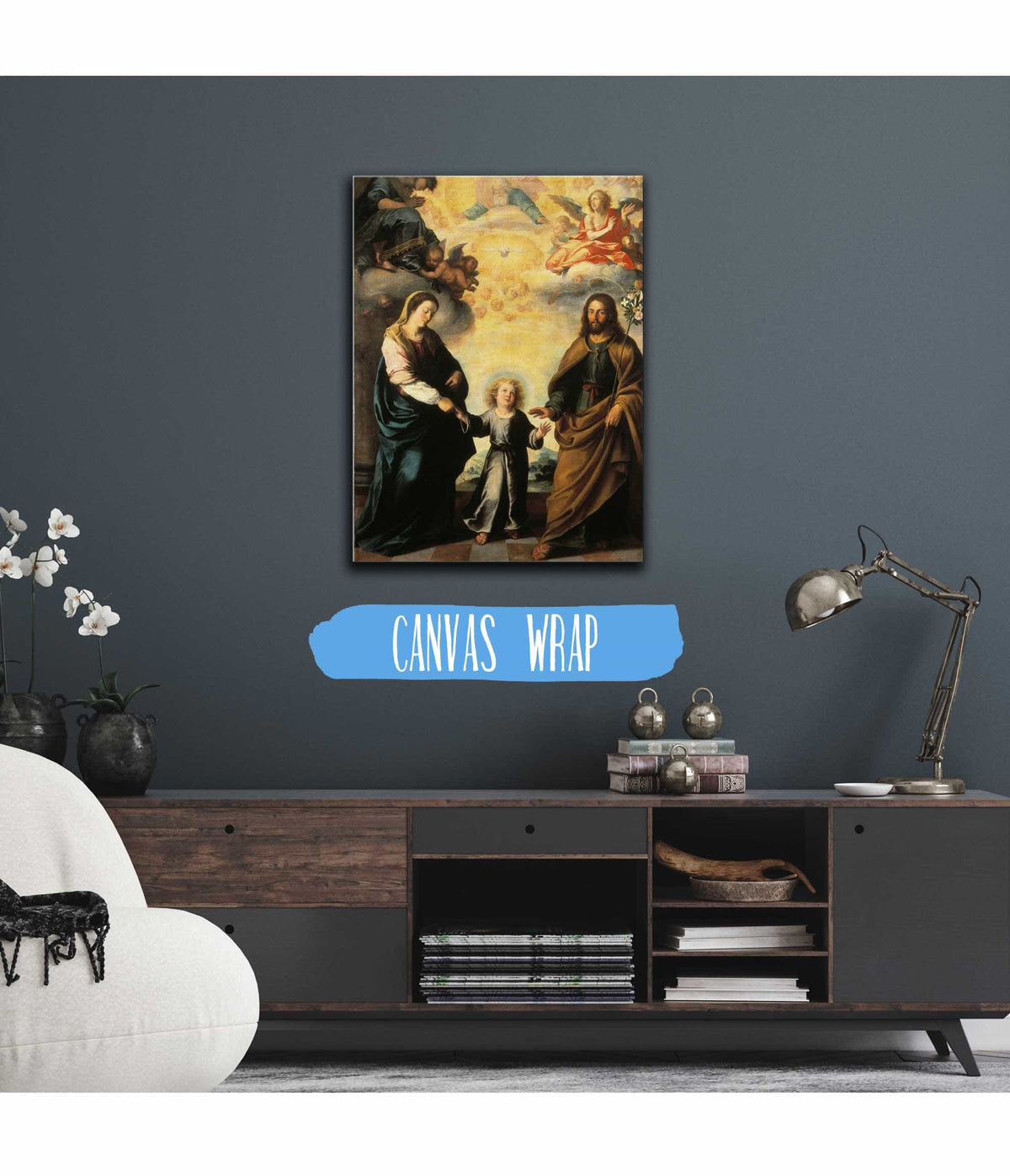 The Return Of The Holy Family From Egypt by Bartolome Esteban Murillo