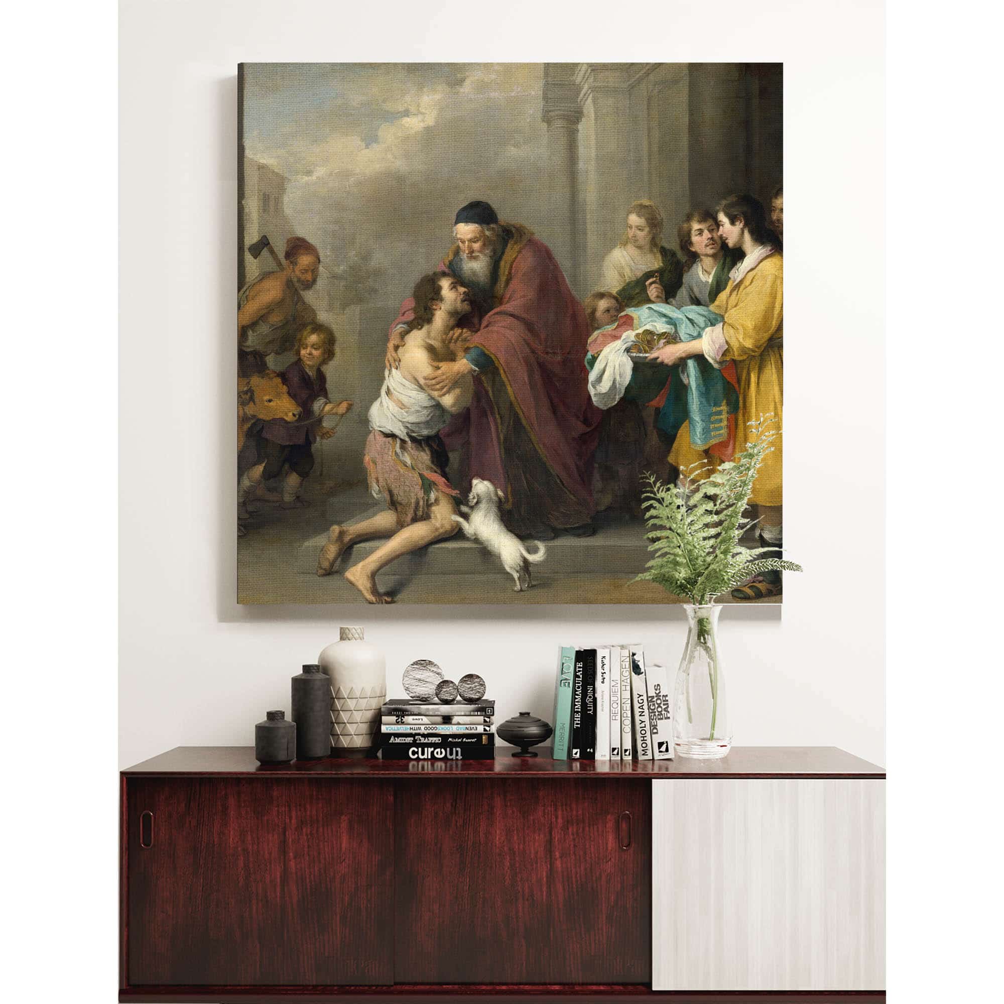 The Return Of The Prodigal Son by Bartolome Esteban Murillo
