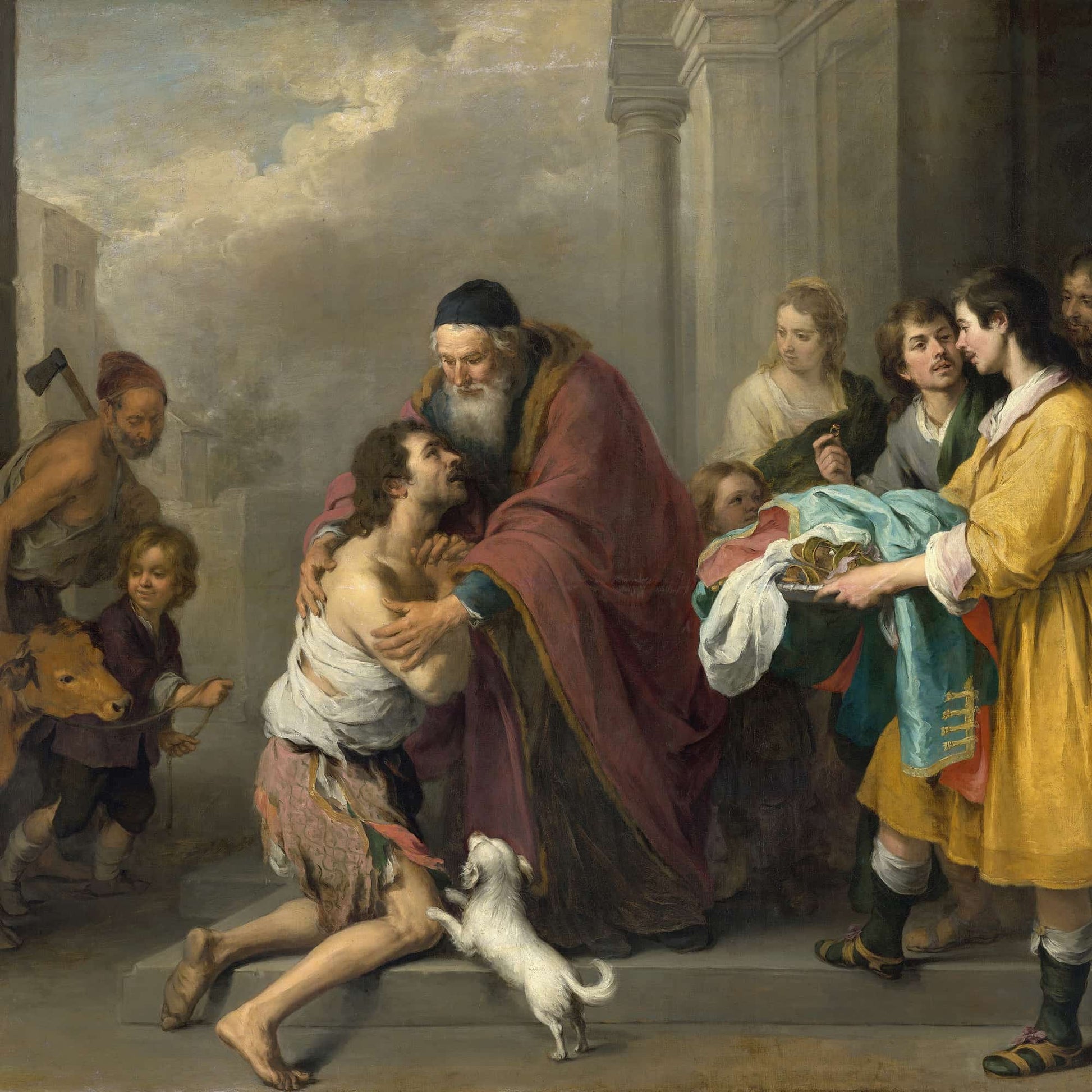 The Return Of The Prodigal Son by Bartolome Esteban Murillo