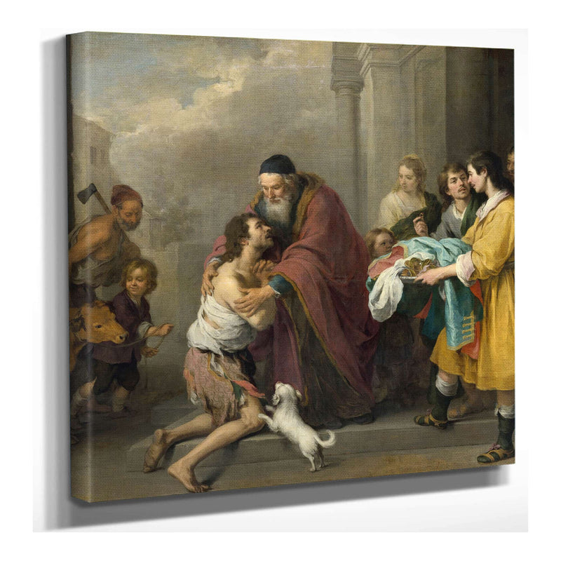 The Return Of The Prodigal Son by Bartolome Esteban Murillo