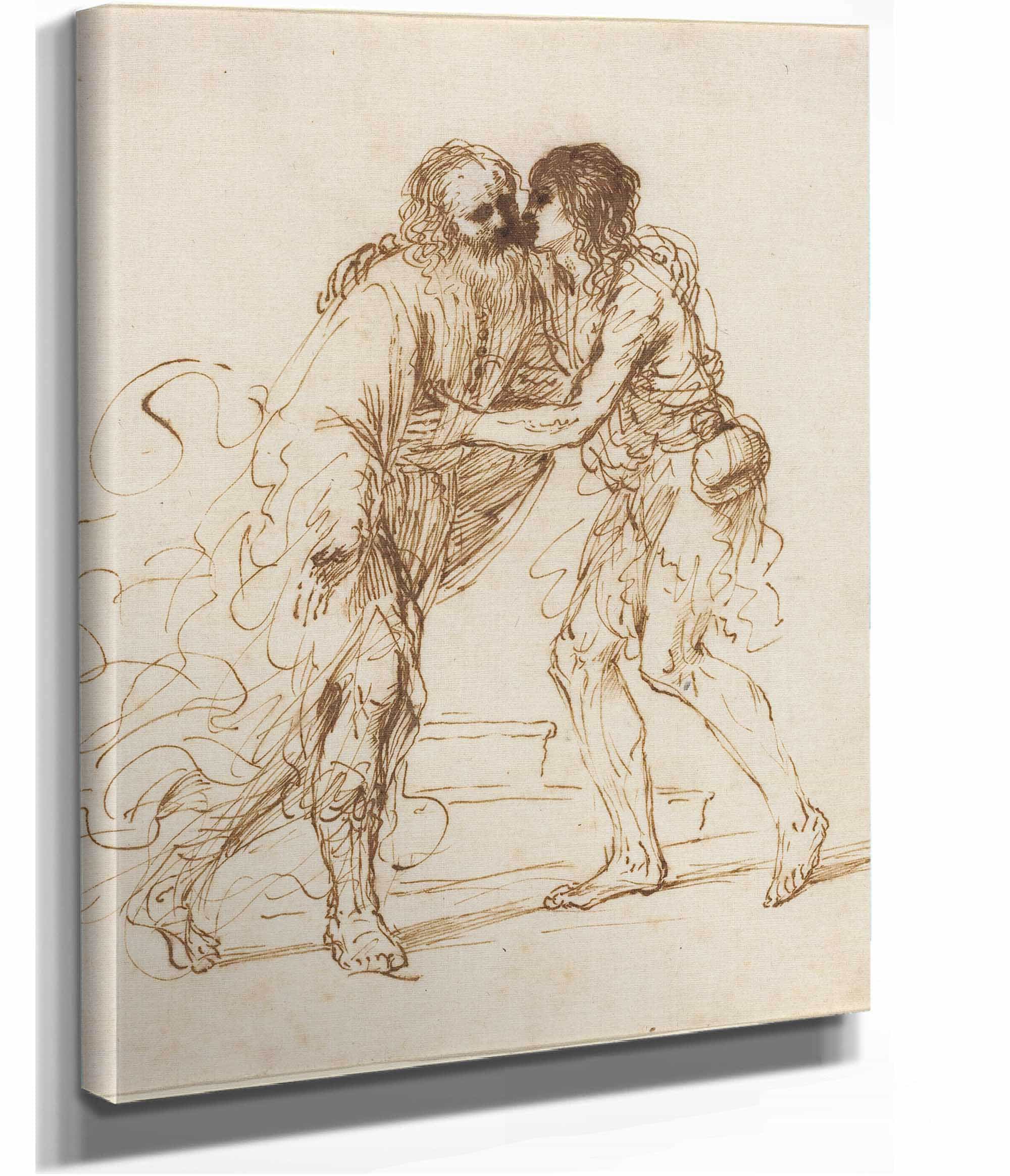 The Return Of The Prodigal Son by Guercino