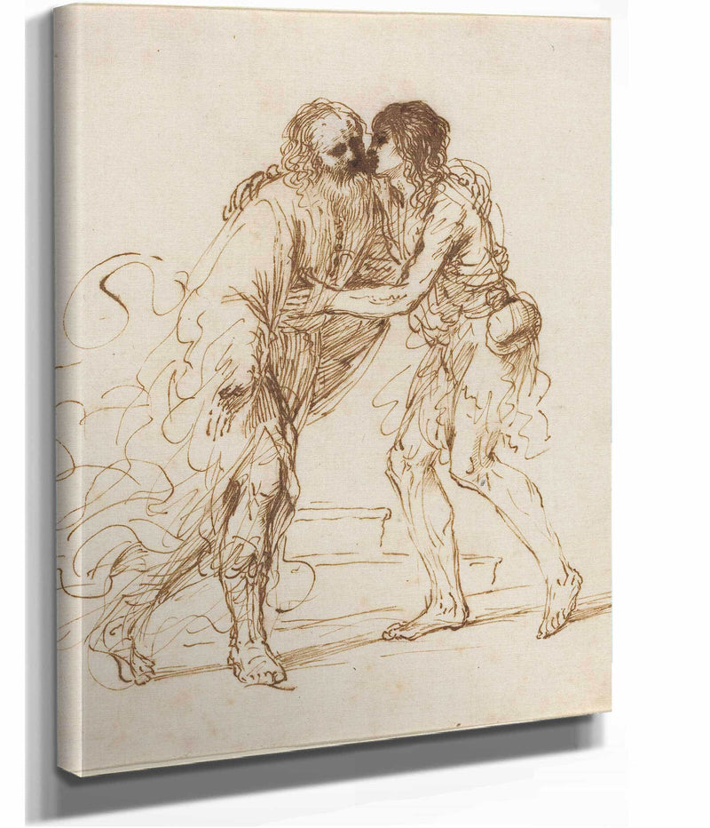 The Return Of The Prodigal Son by Guercino