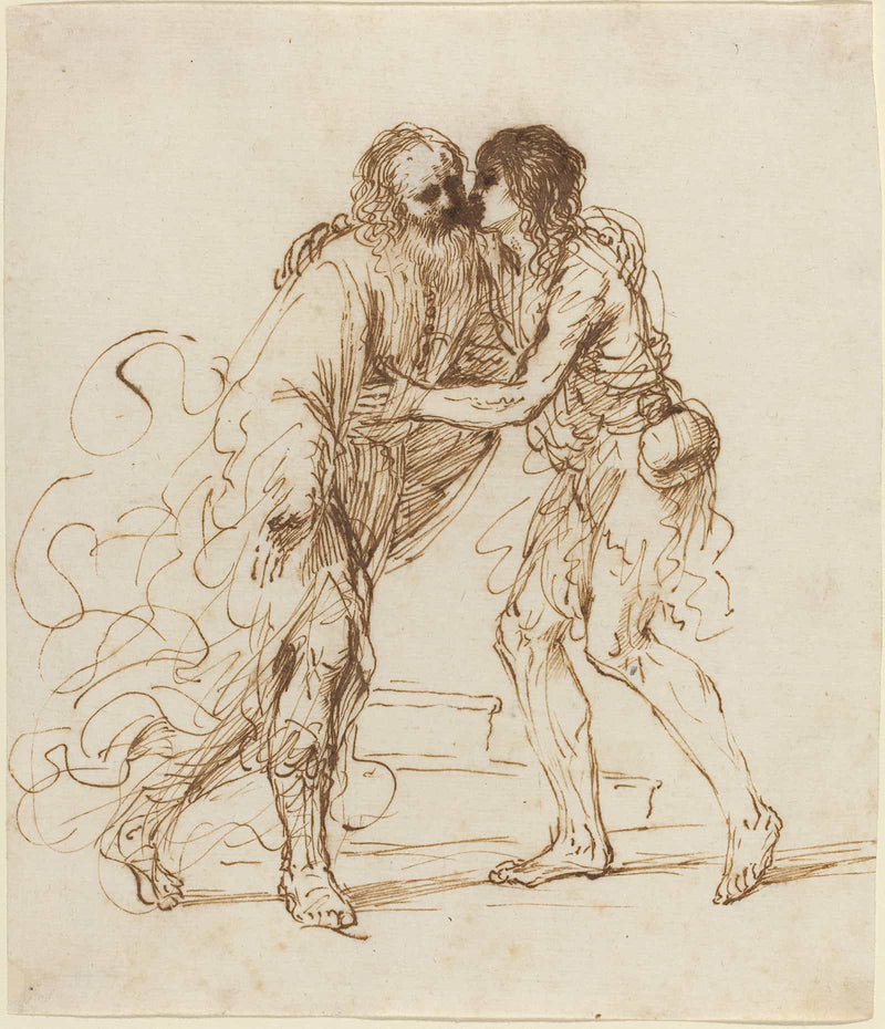 The Return Of The Prodigal Son by Guercino
