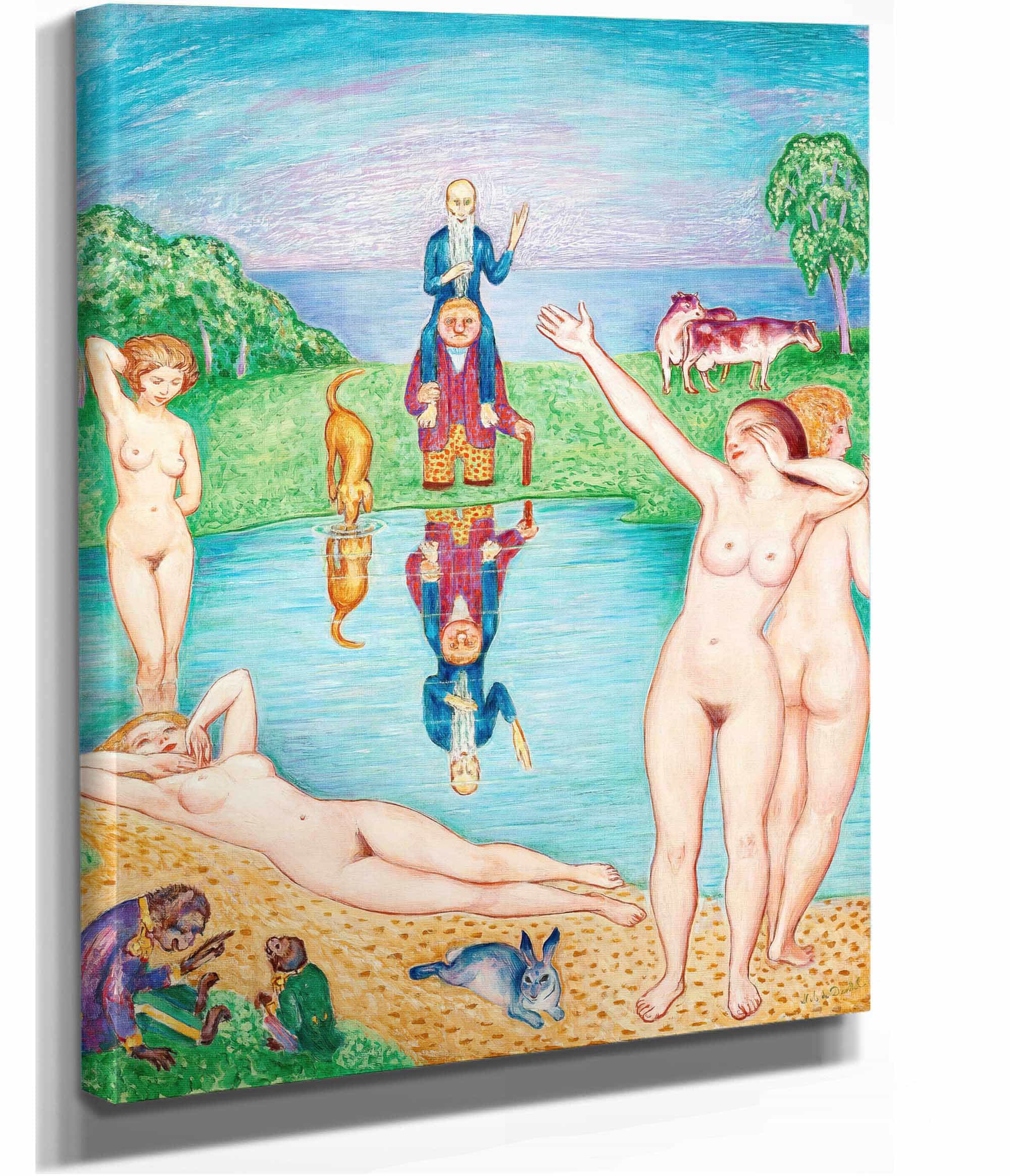 The Return To The Playgrounds Of Youth by Nils Dardel