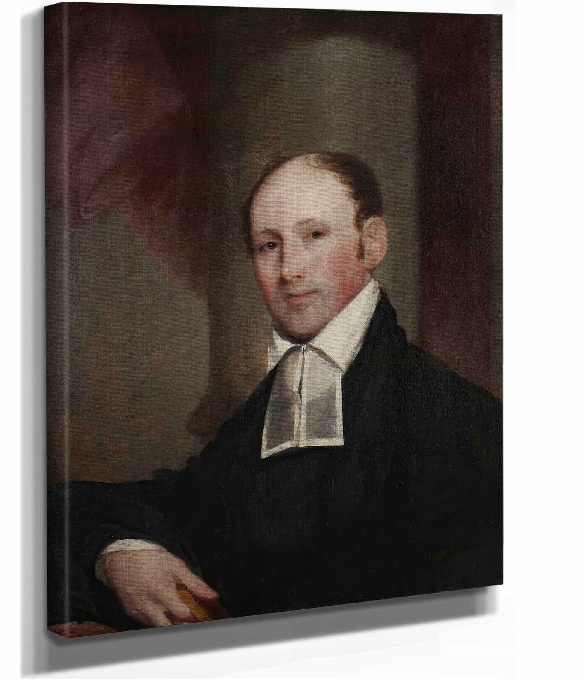 The Rev Charles Burroughs Dd by Gilbert Stuart