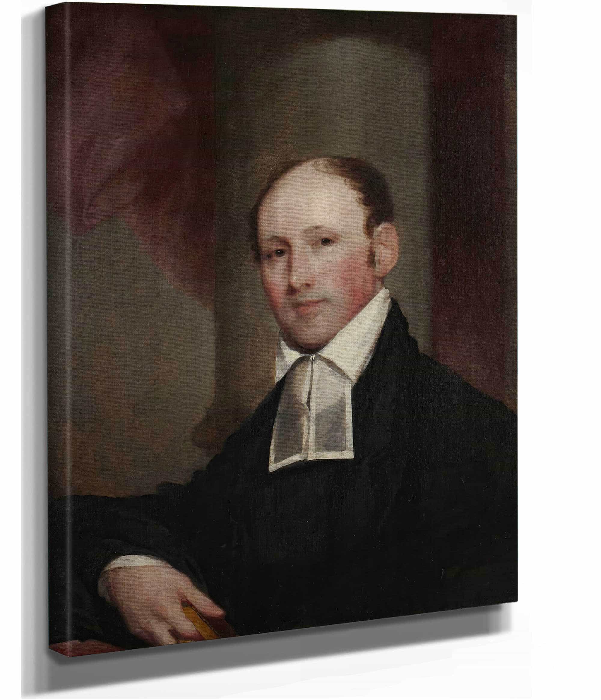 The Rev Charles Burroughs Dd by Gilbert Stuart