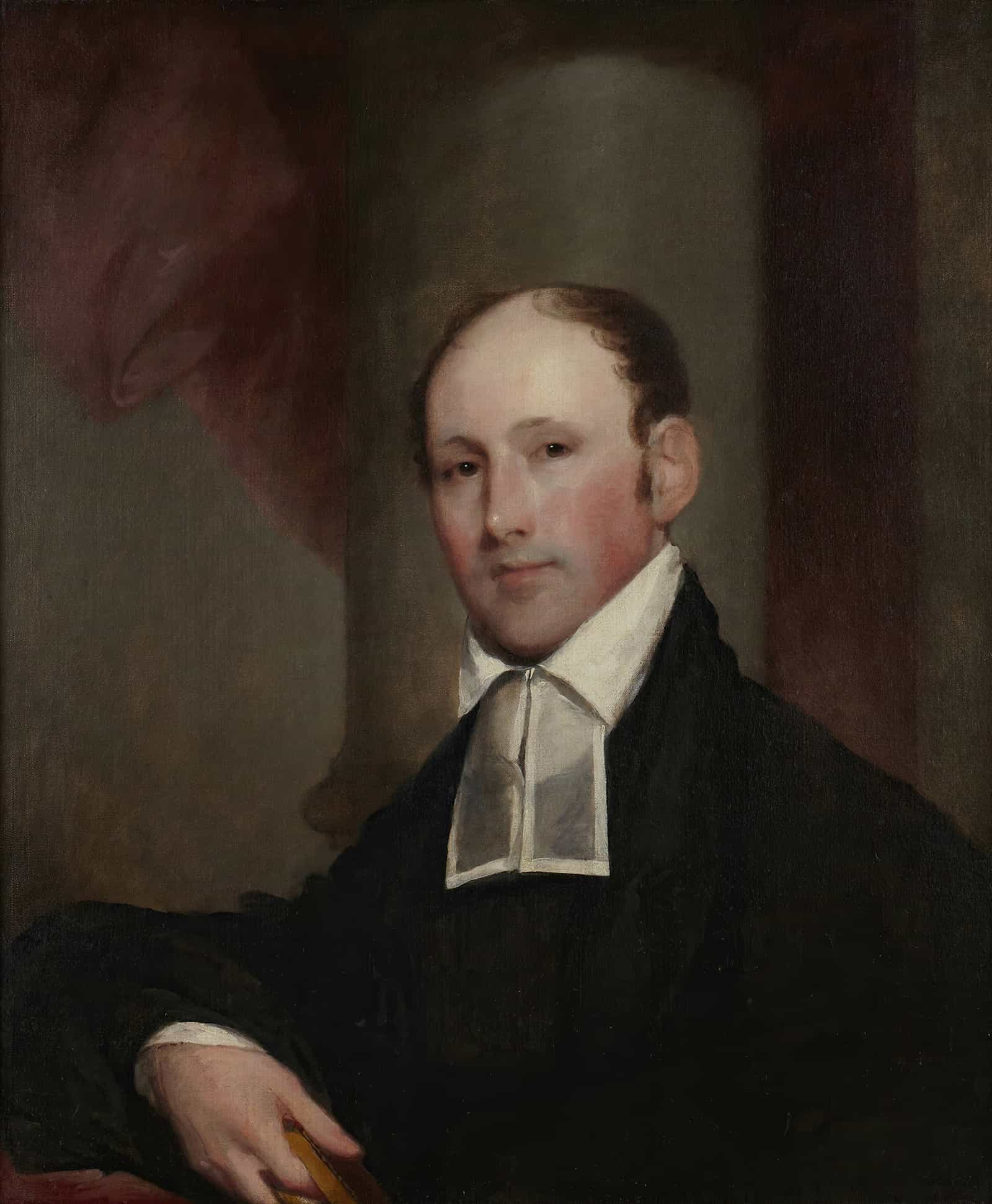 The Rev Charles Burroughs Dd by Gilbert Stuart