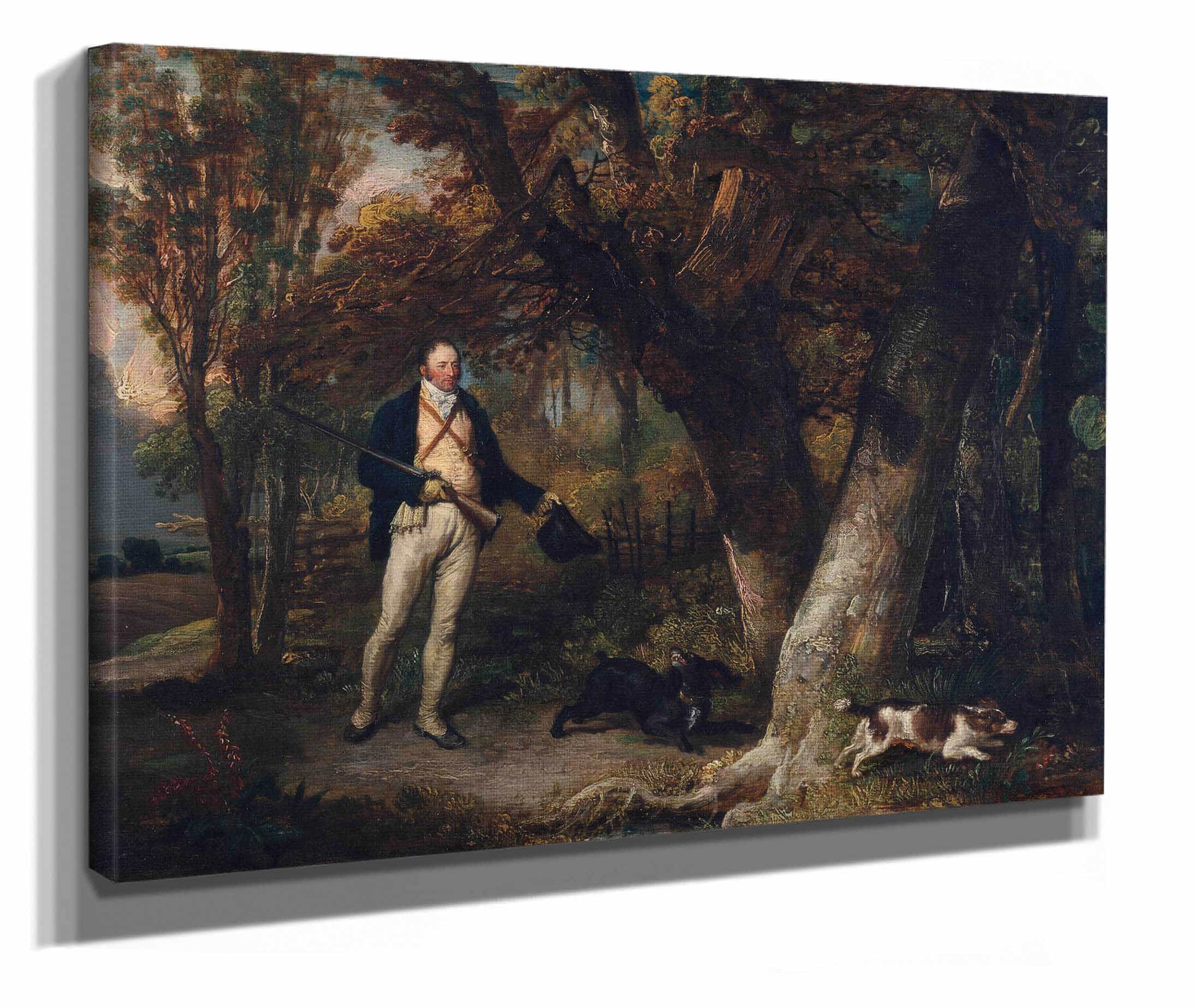 The Reverend Thomas Levett And Favourite Dogs Cock Shooting by James Ward