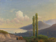 The Road To Gurzuf Crimea by Ivan Konstantinovich Aivazovsky