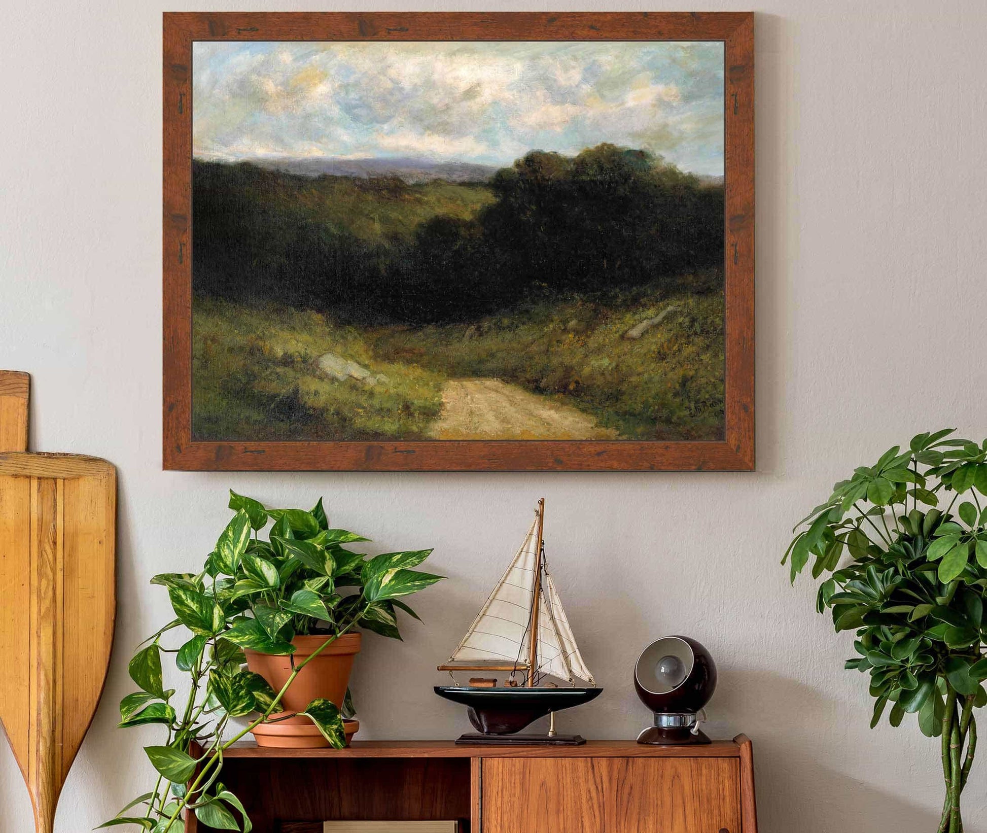The Road To The Valley by Edward Mitchell Bannister