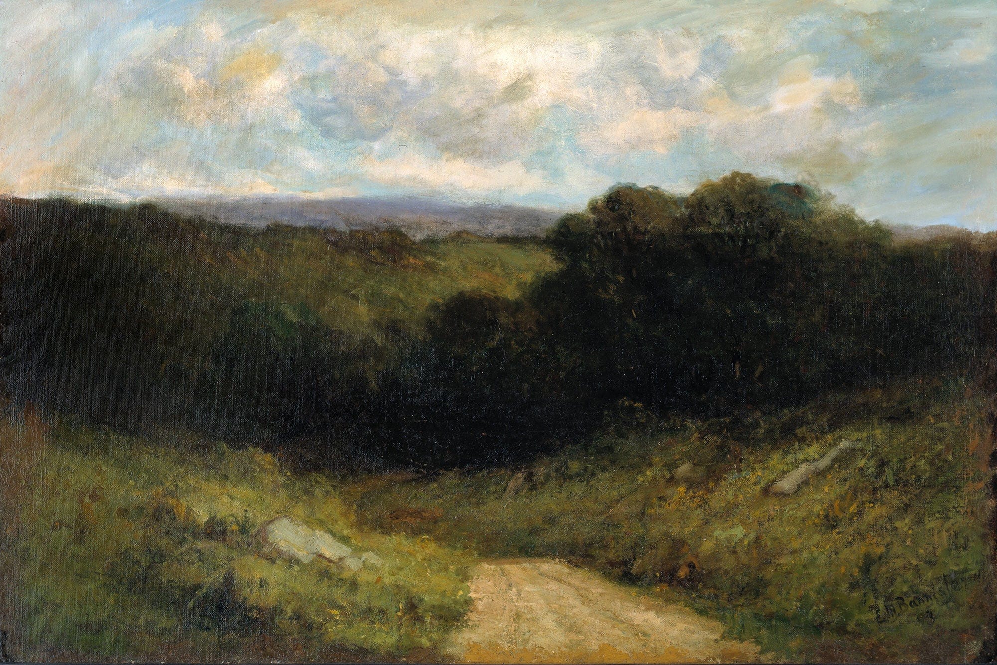 The Road To The Valley by Edward Mitchell Bannister