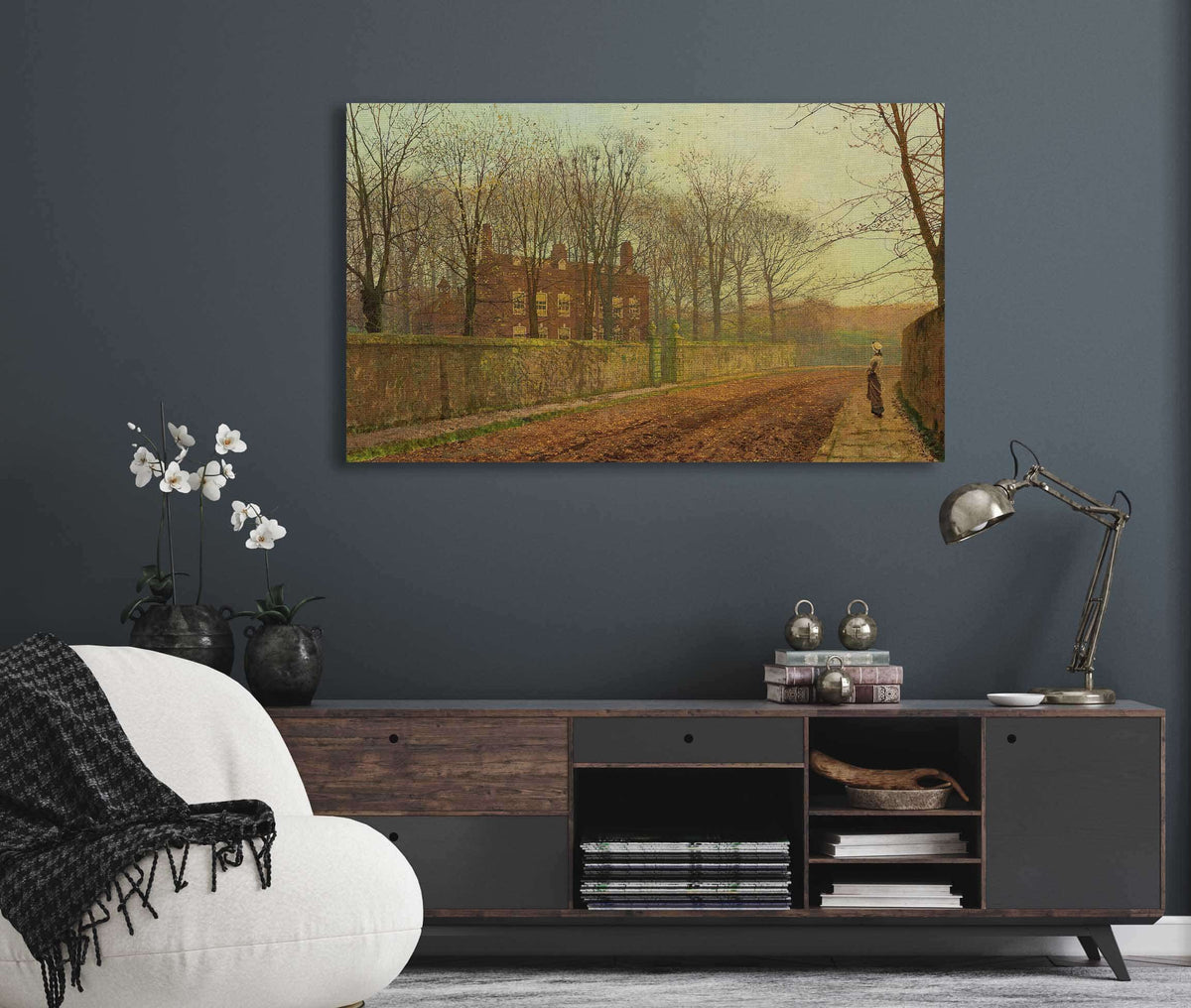 The Rookery by John Atkinson Grimshaw