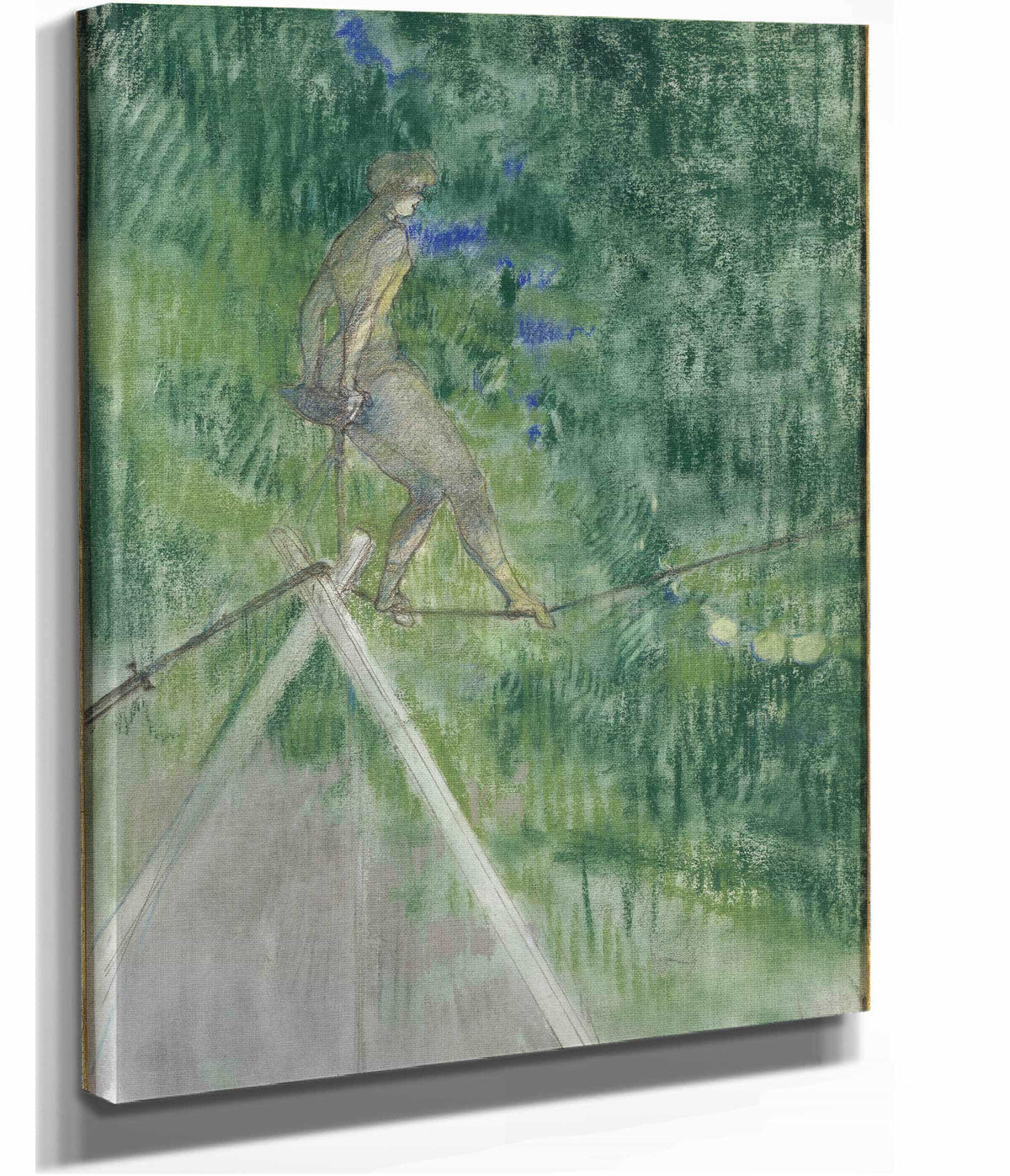 The Rope Dancer by Henri De Toulouse Lautrec