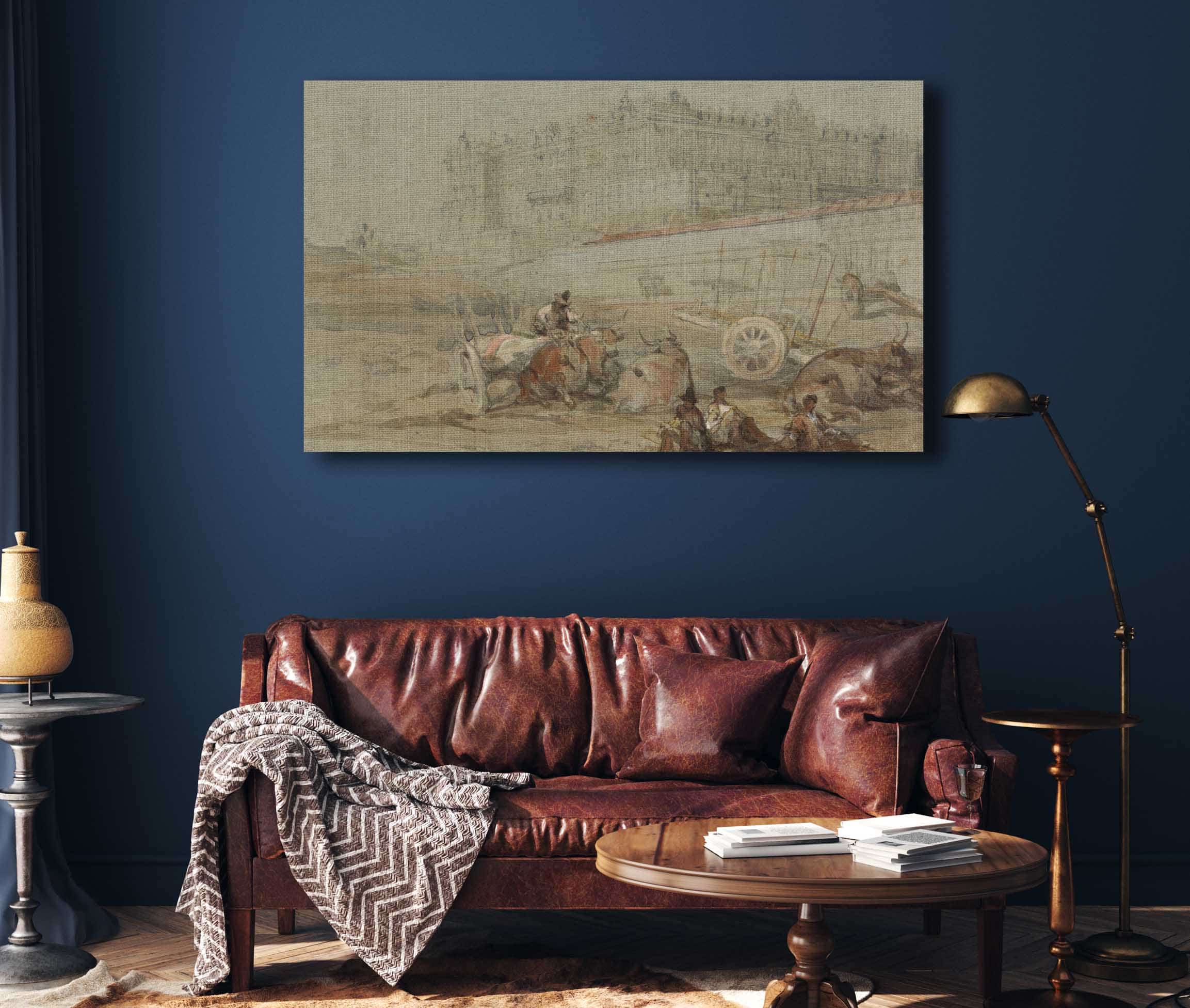 The Royal Palace Madrid by David Roberts