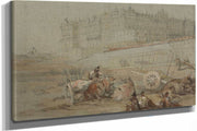 The Royal Palace Madrid by David Roberts