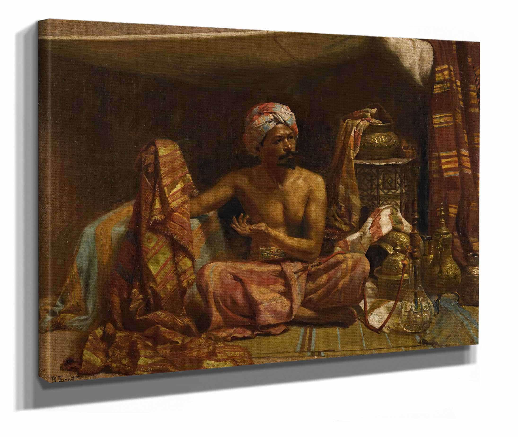 The Rug Merchant by Rudolf Ernst