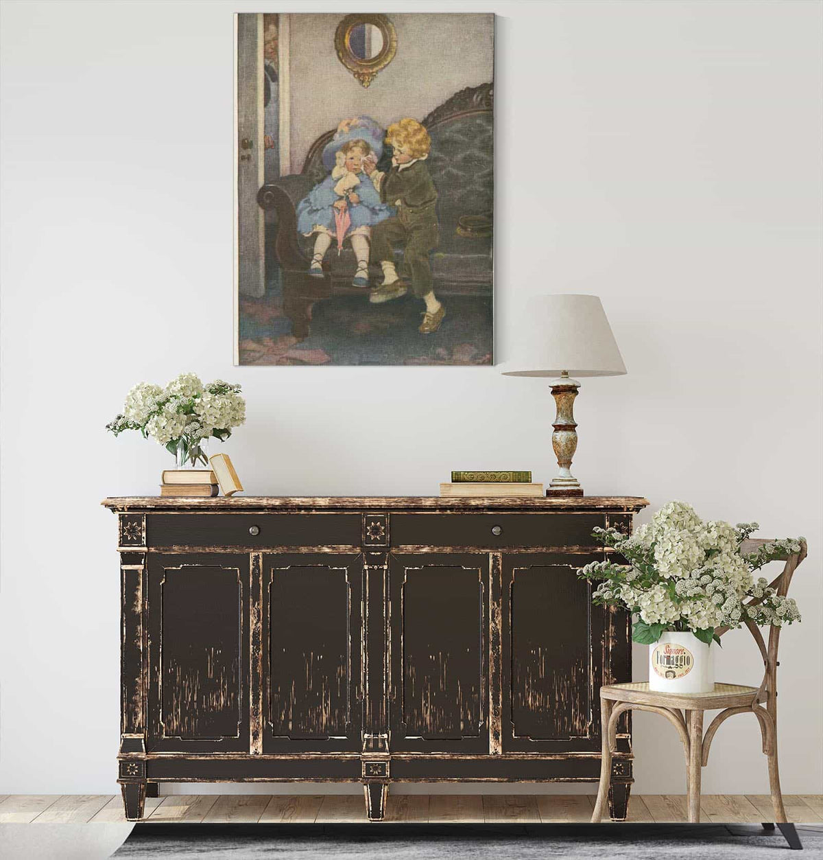 The Runaway Couple by Jessie Willcox Smith