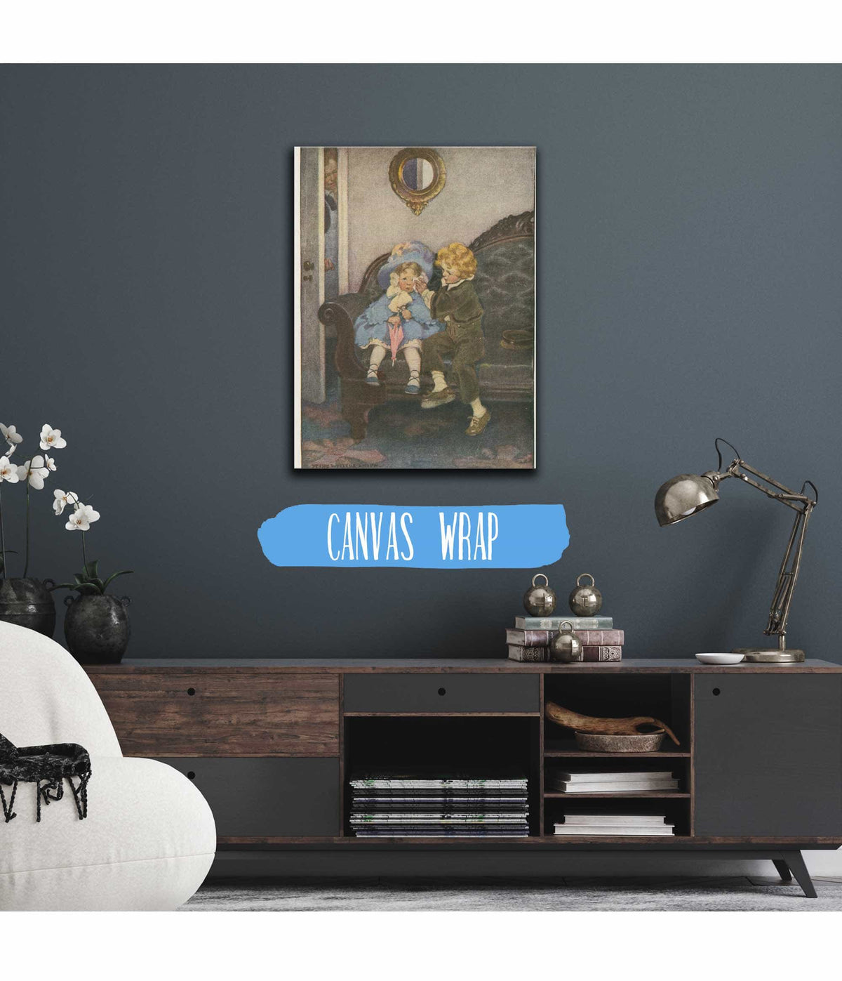 The Runaway Couple by Jessie Willcox Smith