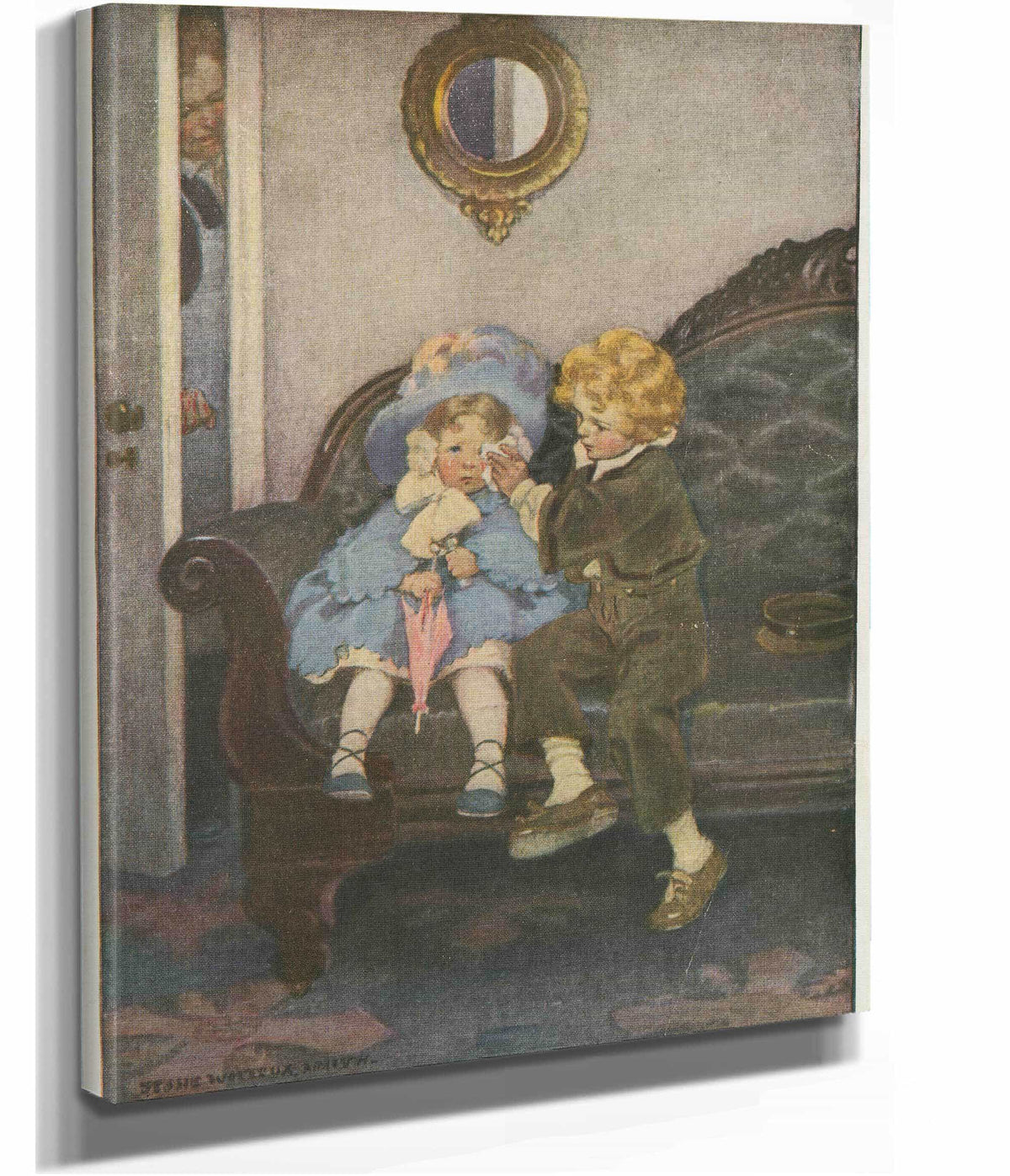 The Runaway Couple by Jessie Willcox Smith