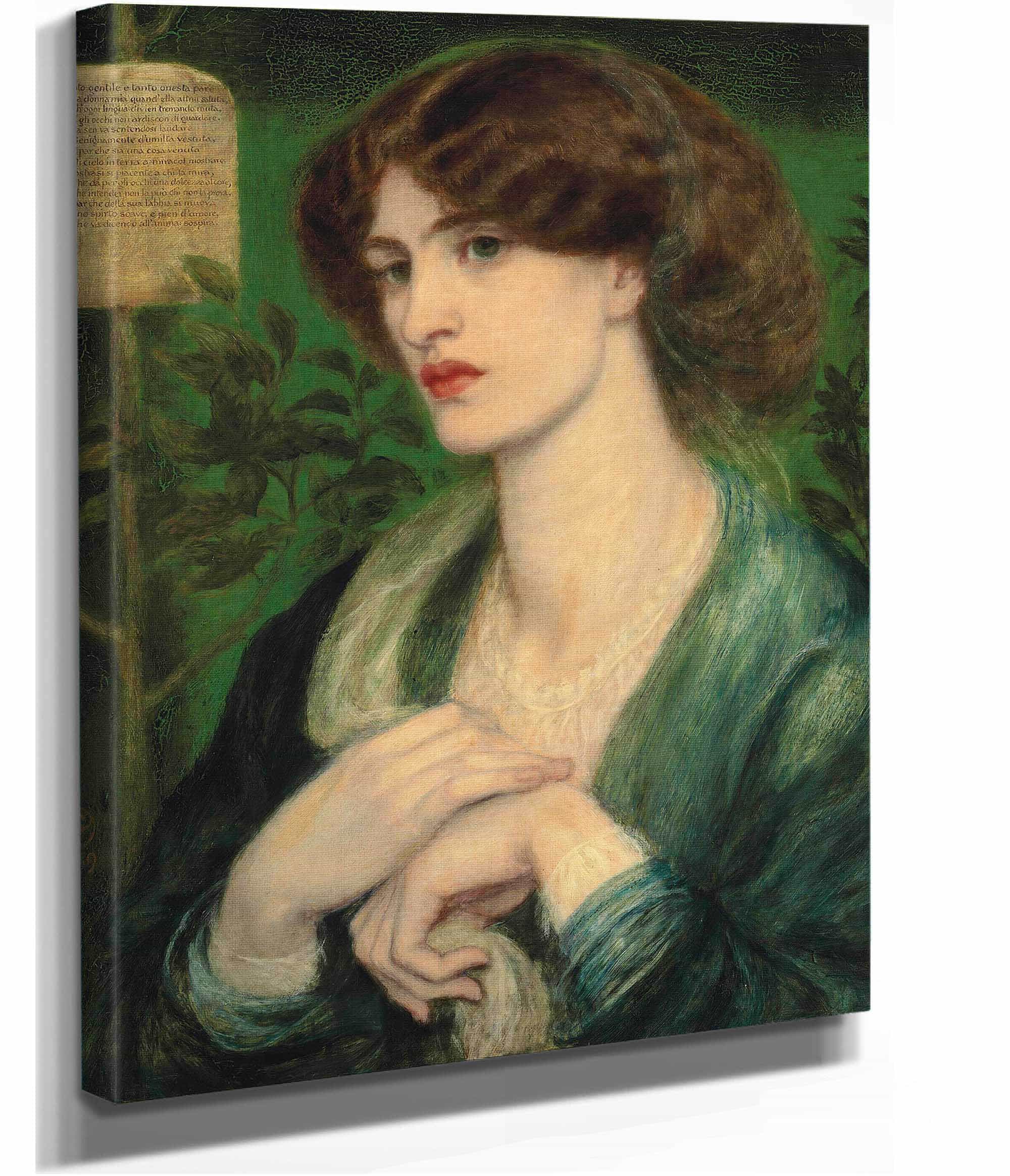 The Salutation Of Beatrice by Dante Gabriel Rossetti