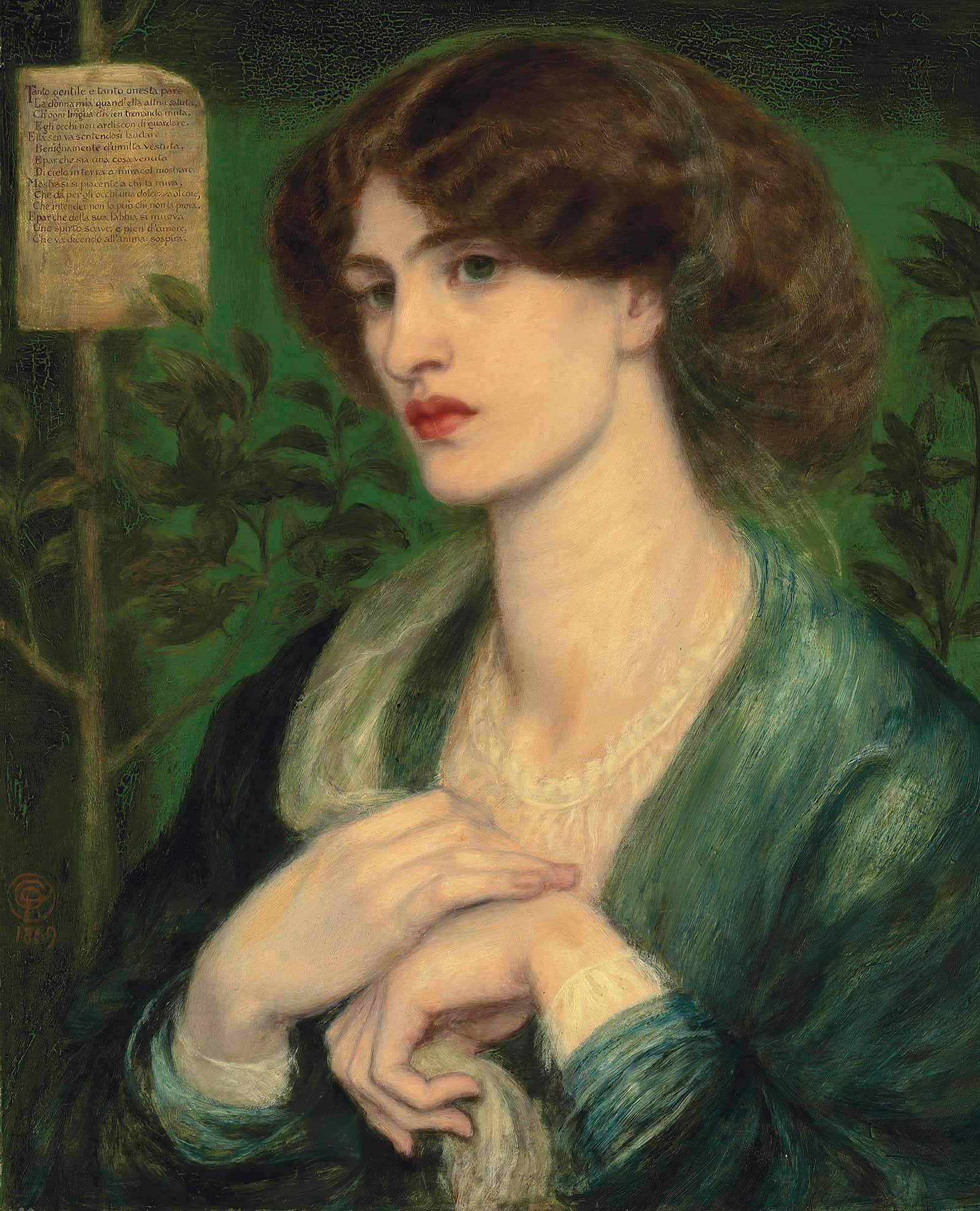 The Salutation Of Beatrice by Dante Gabriel Rossetti
