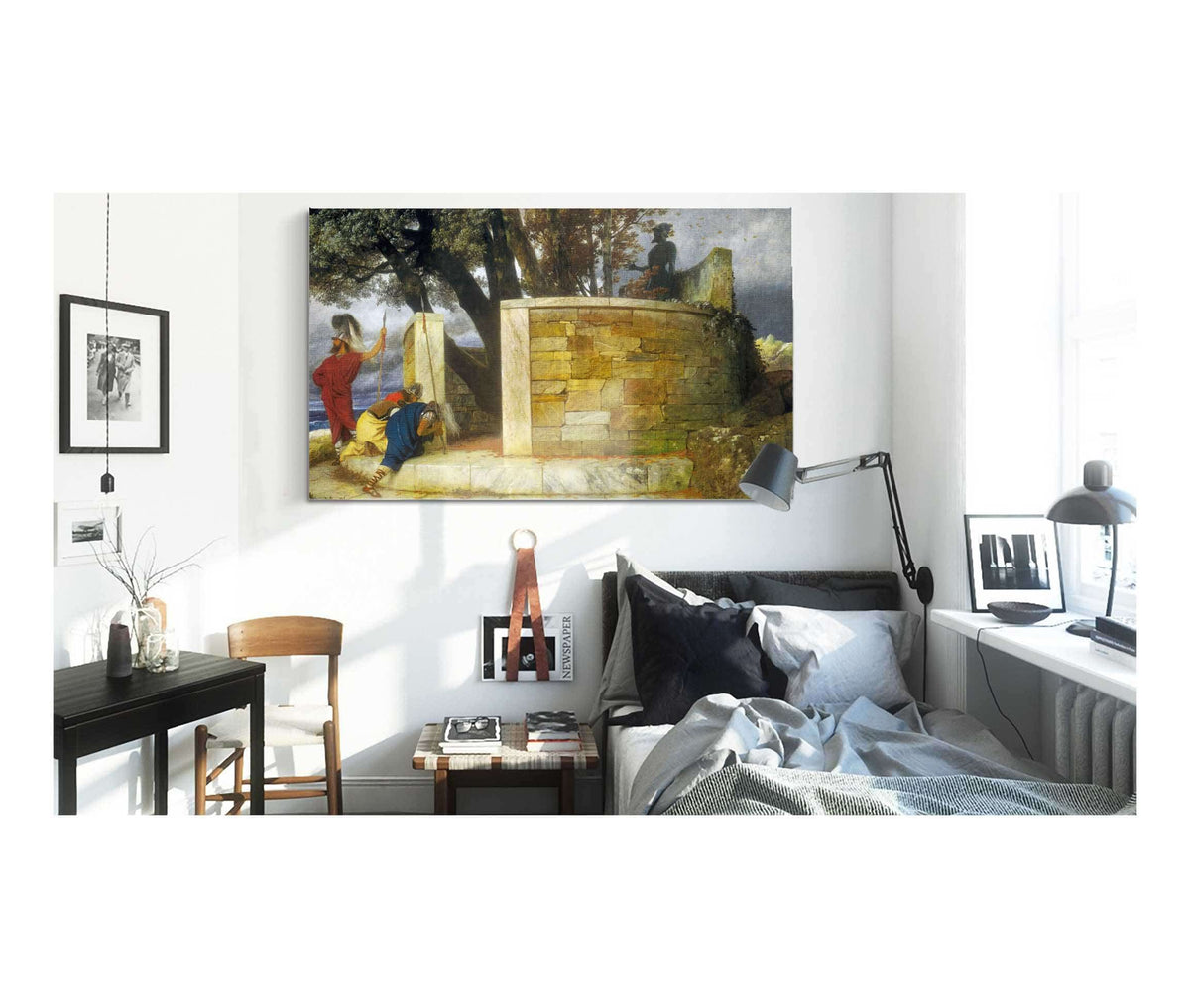 The Sanctuary Of Hercules by Arnold Bocklin