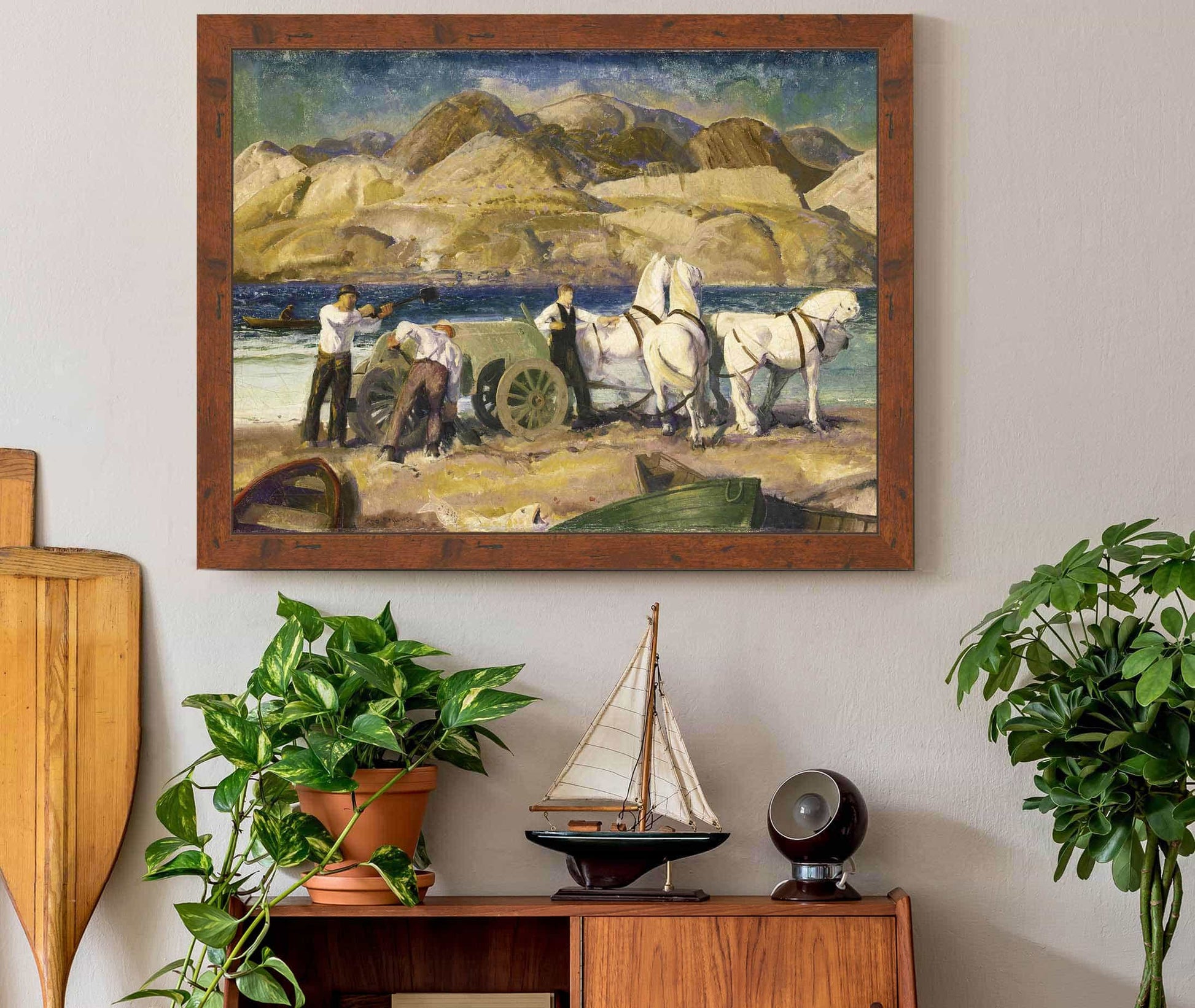 The Sand Cart by George Wesley Bellows