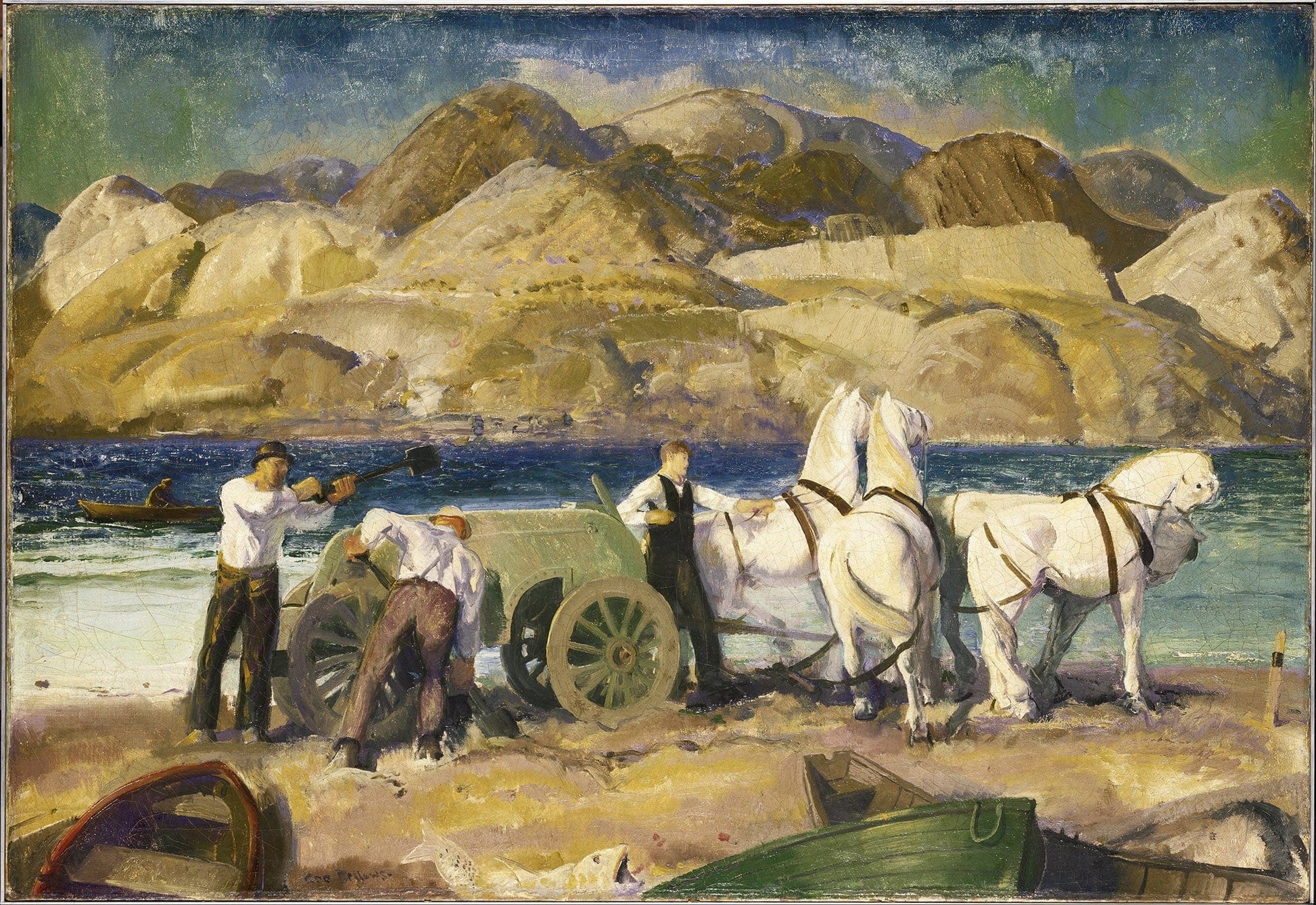 The Sand Cart by George Wesley Bellows
