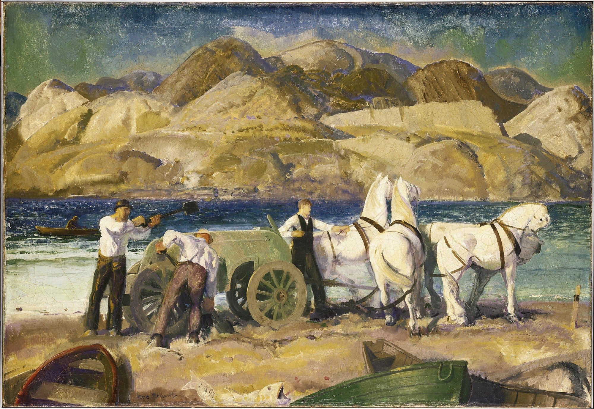 The Sand Cart by George Wesley Bellows