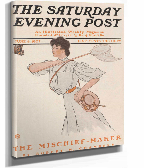 The Saturday Evening Post June  by Edward Penfield