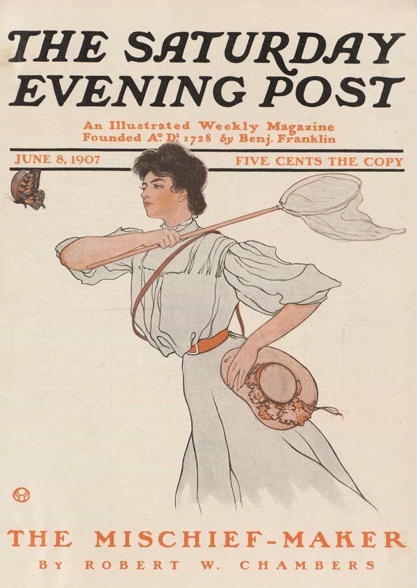 The Saturday Evening Post June  by Edward Penfield