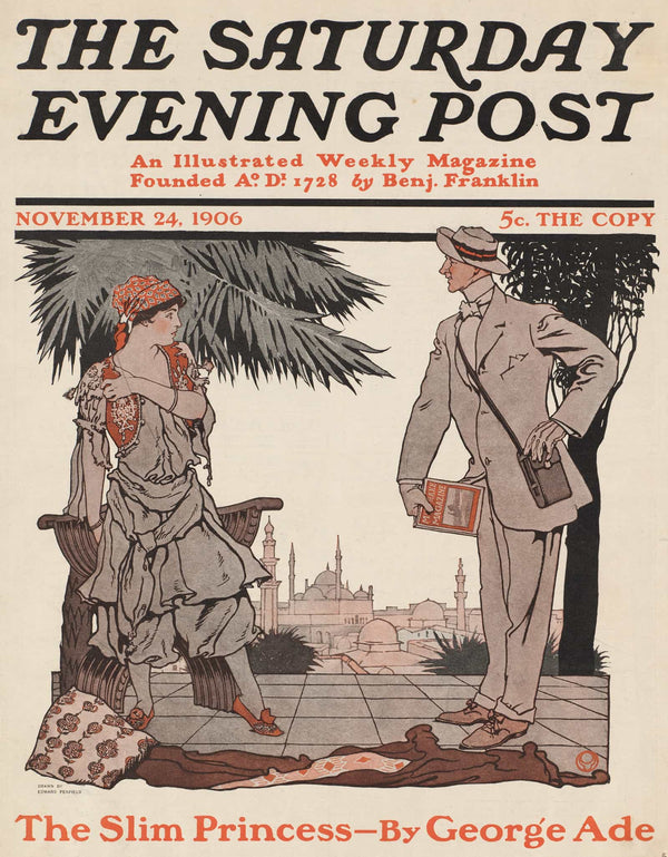 The Saturday Evening Post November  by Edward Penfield