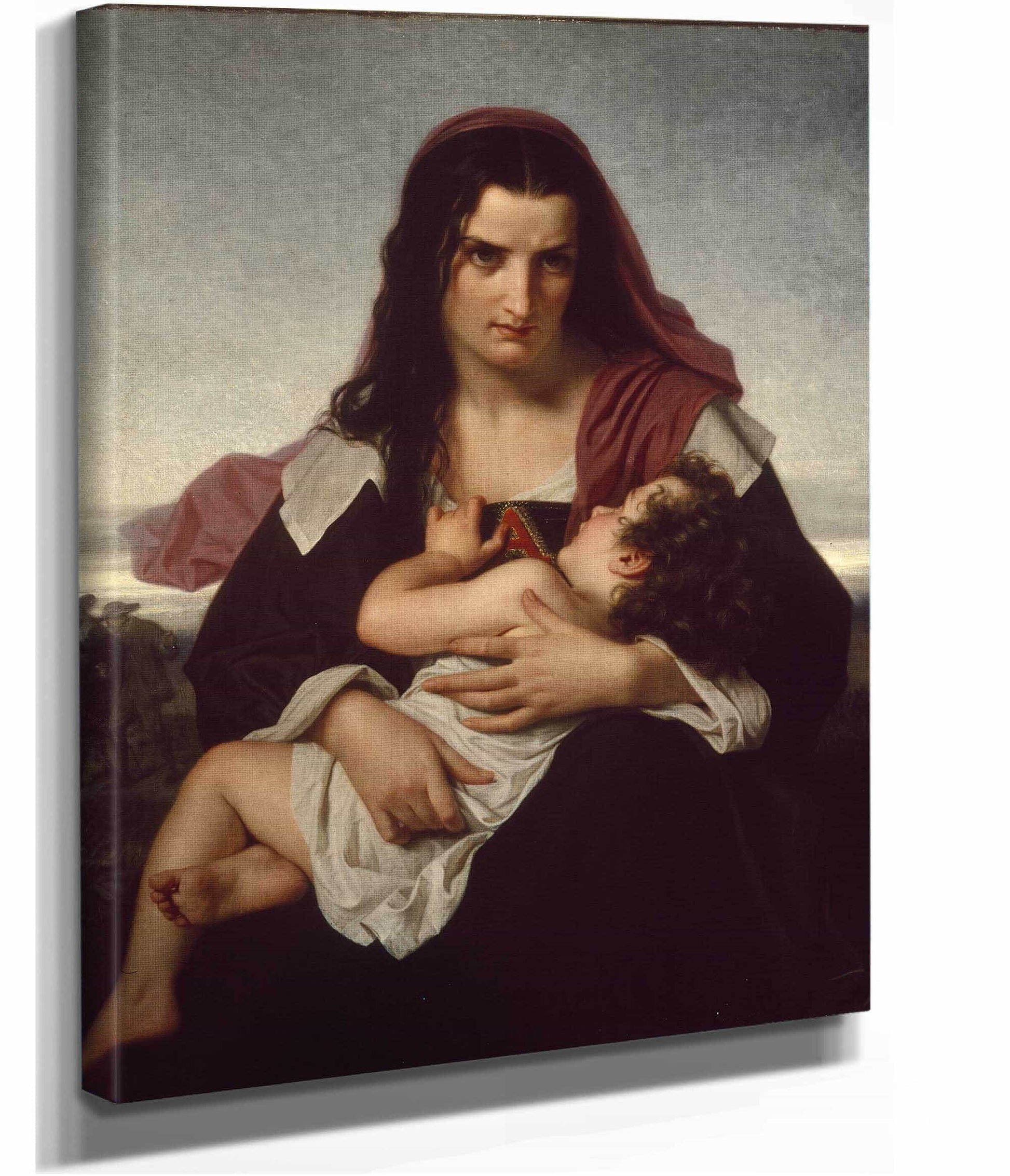 The Scarlet Letter by Hugues Merle