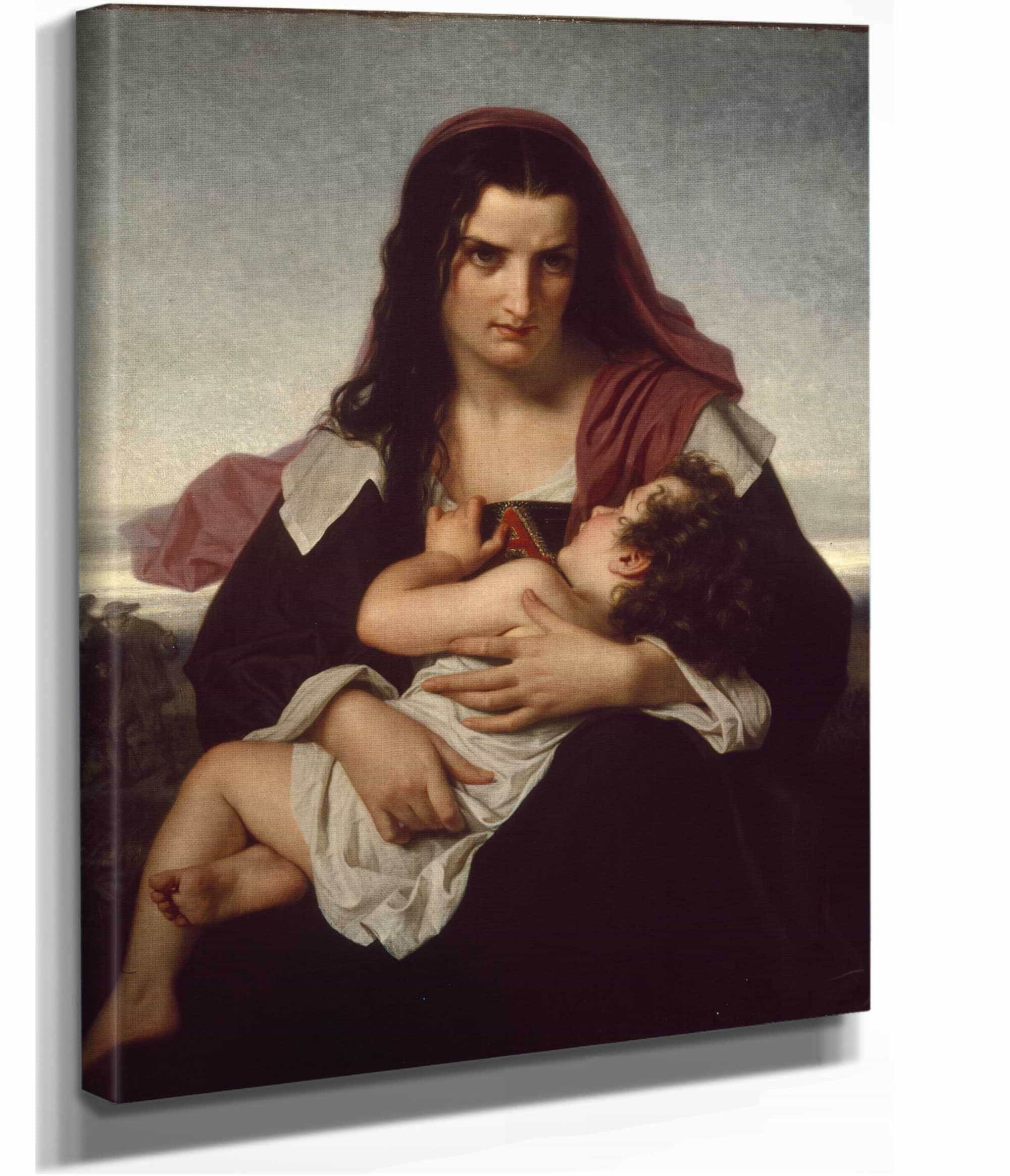 The Scarlet Letter by Hugues Merle