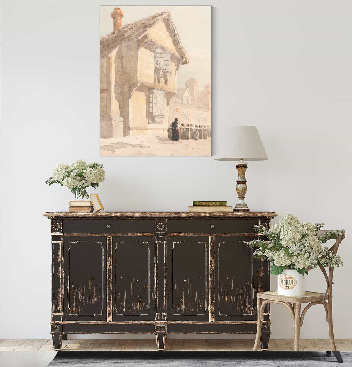 The School Walk by David Cox